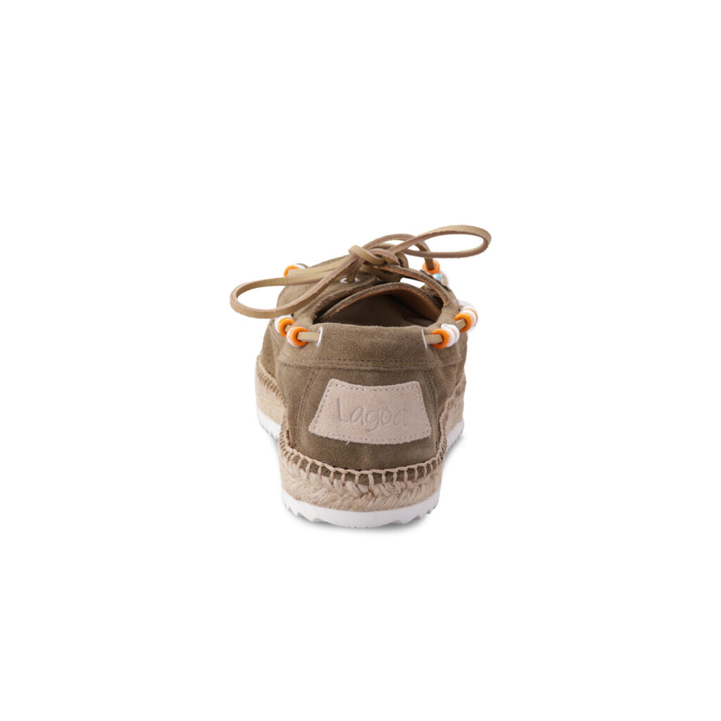 SCARPA IN SUEDE NAUTICO SUEDE TREBOL LAGOA