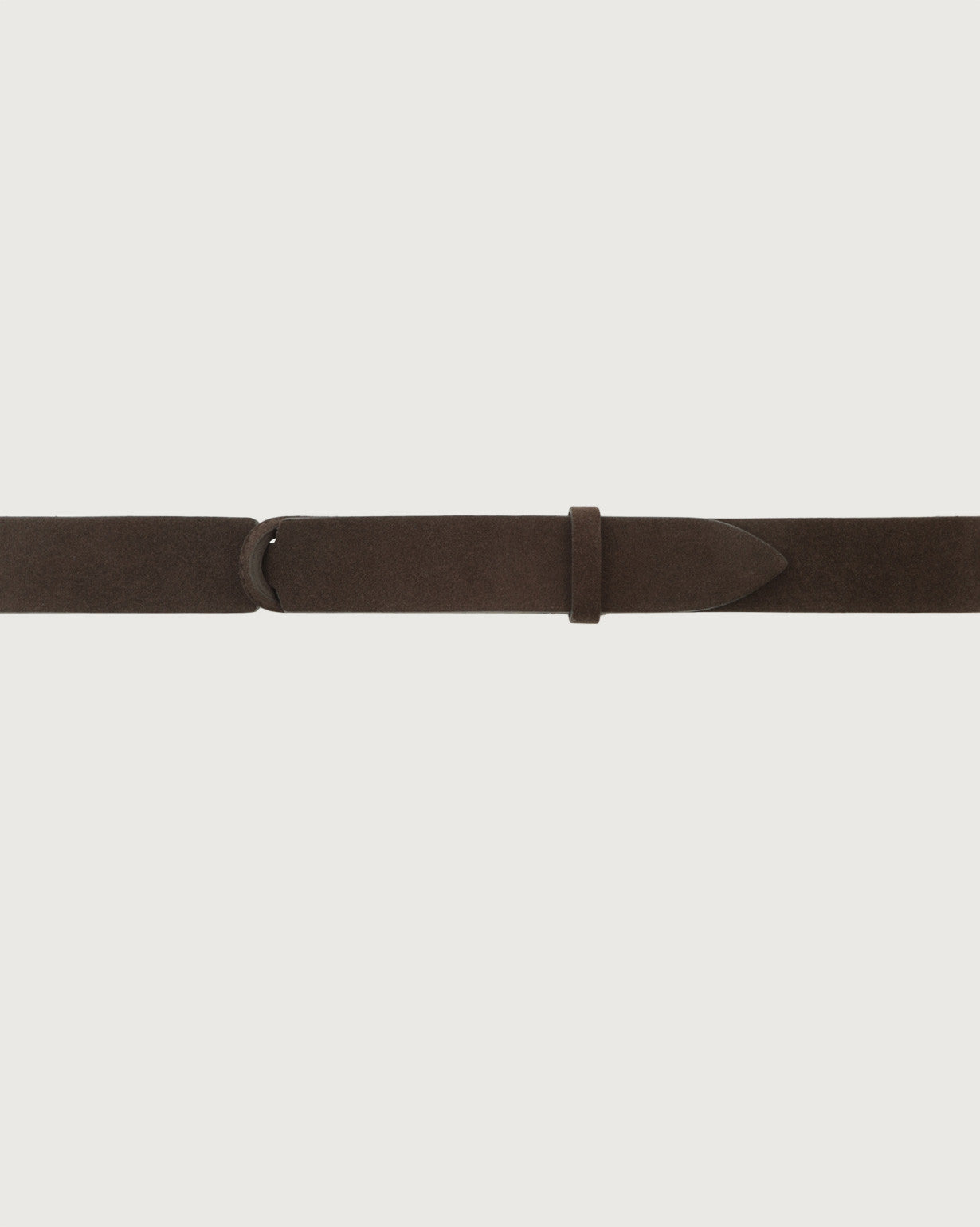 Cintura Nobuckle suede testa di moro NB0060 ORCIANI