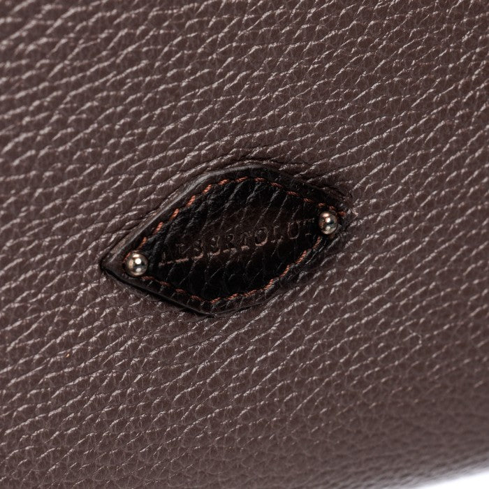 POCHETTE BOTTONE CERVO MORO Alberto Luti