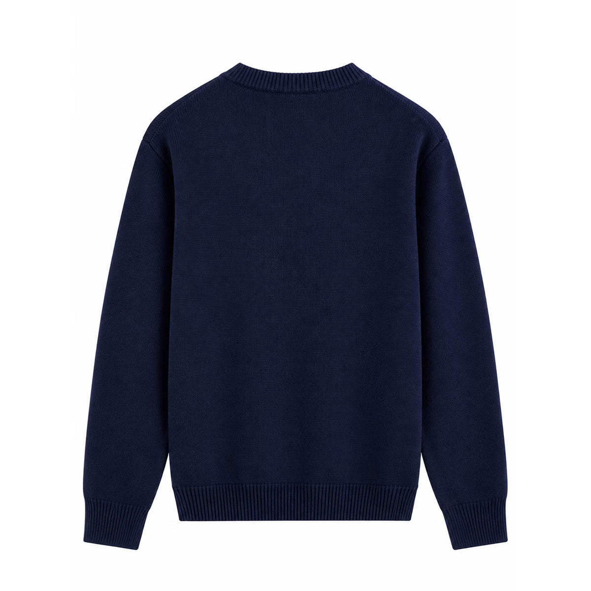MAGLIA GIROCOLLO DIAMOND IN 100% CASHMERE NAVY BALLANTYNE
