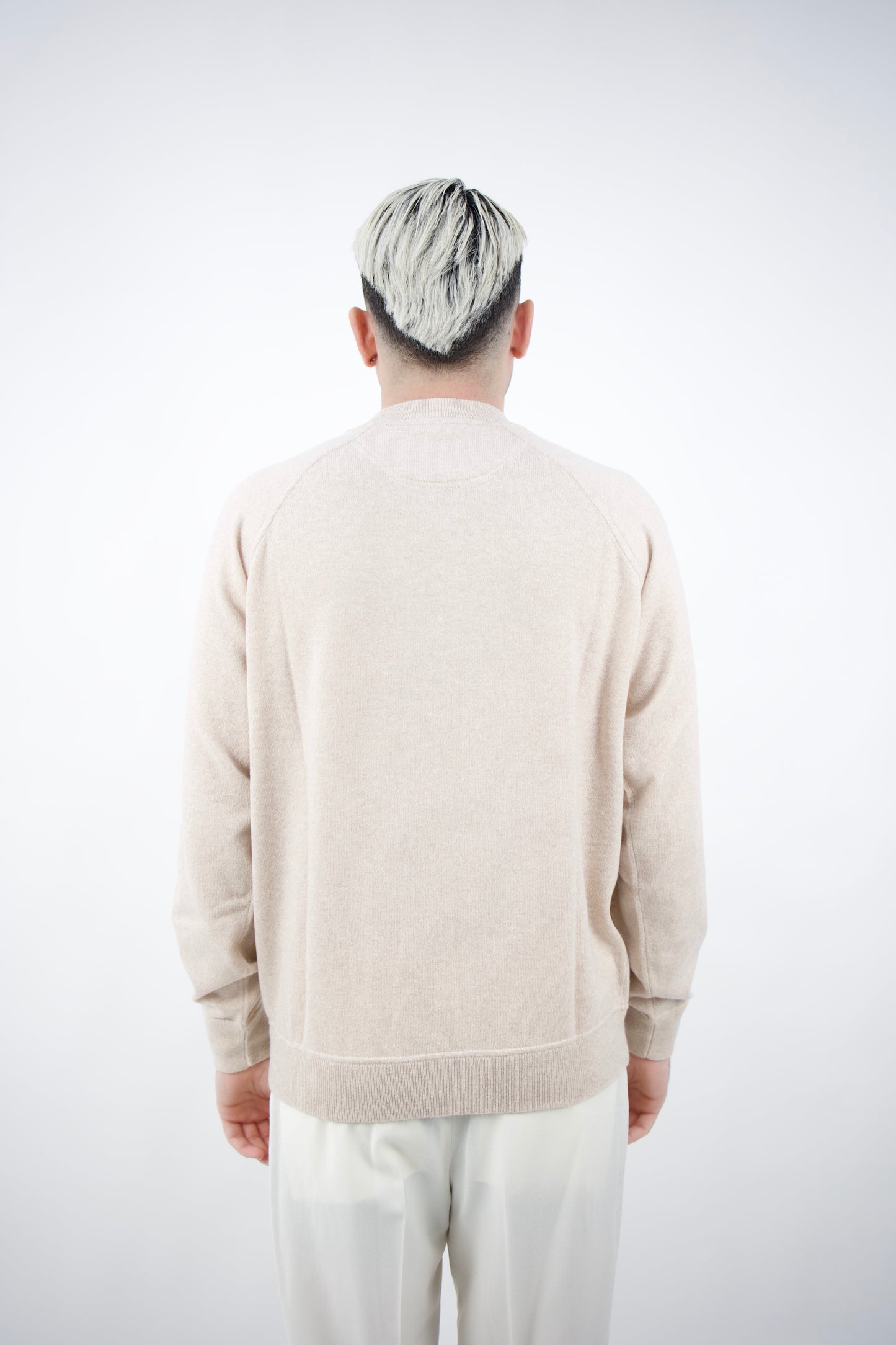MAGLIONE TAGLIO FELPA CASHMERE MIELE DC9-07232 Della Ciana