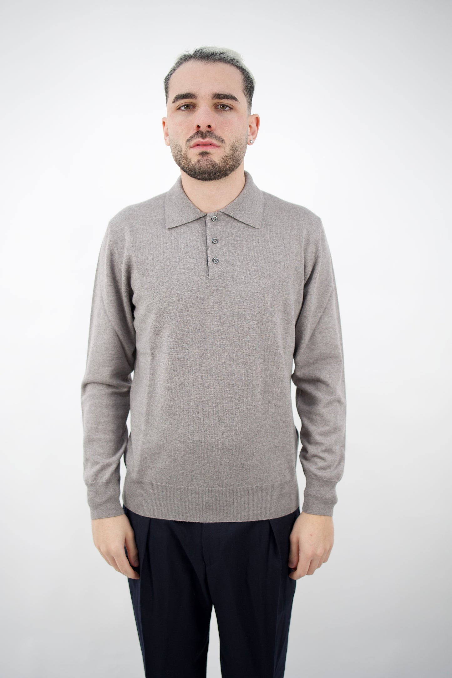 POLO IN LANA BEIGE 2561102/32R Altea