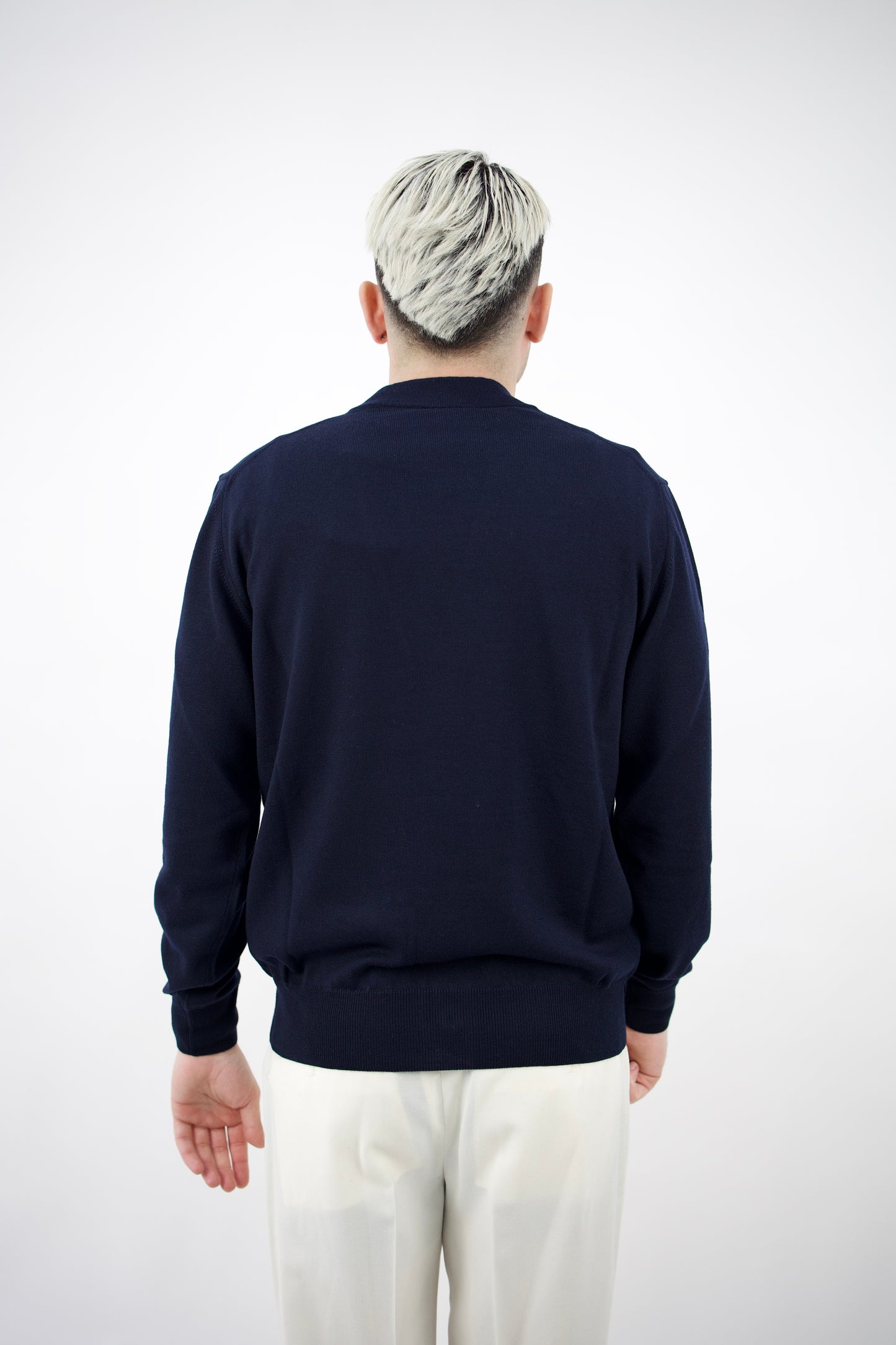CARDIGAN IN LANA MERINO NAVY 2561103/01R Altea