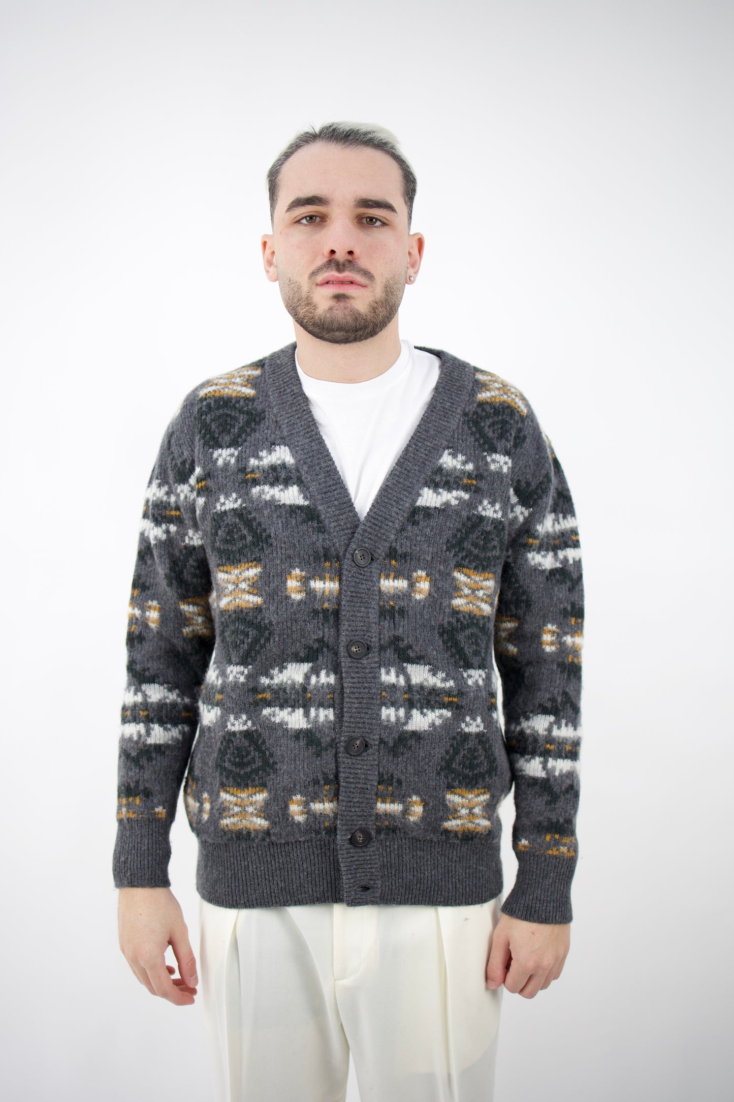 CARDIGAN JACQUARD LANA 2561173/89R Altea