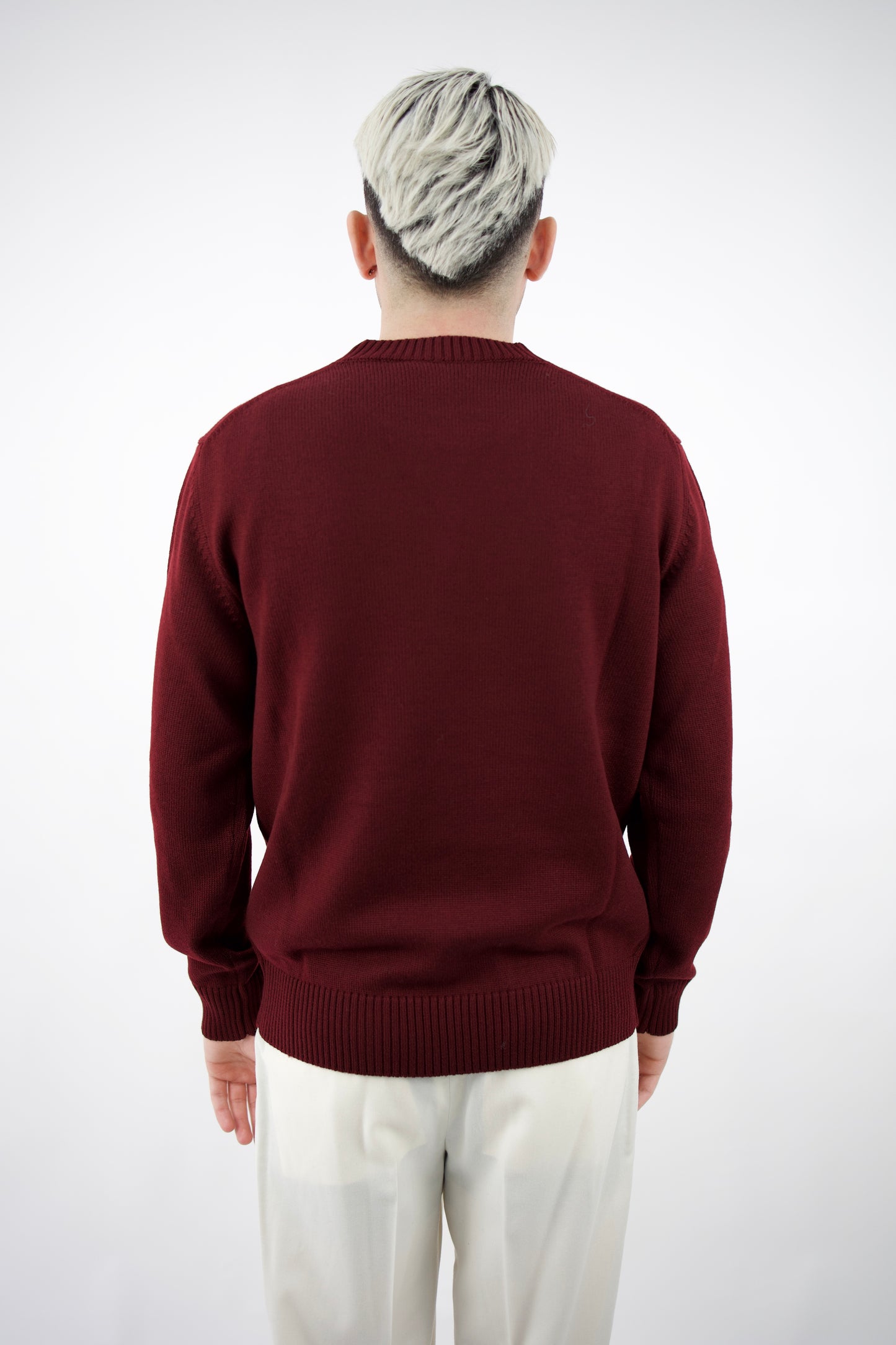 MAGLIA GIROCOLLO IN LANA BORDEAUX 2561090/69R Altea