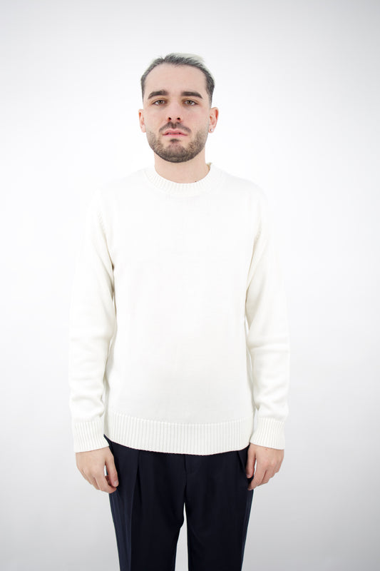 MAGLIA GIROCOLLO IN LANA PANNA 2561090/28R Altea