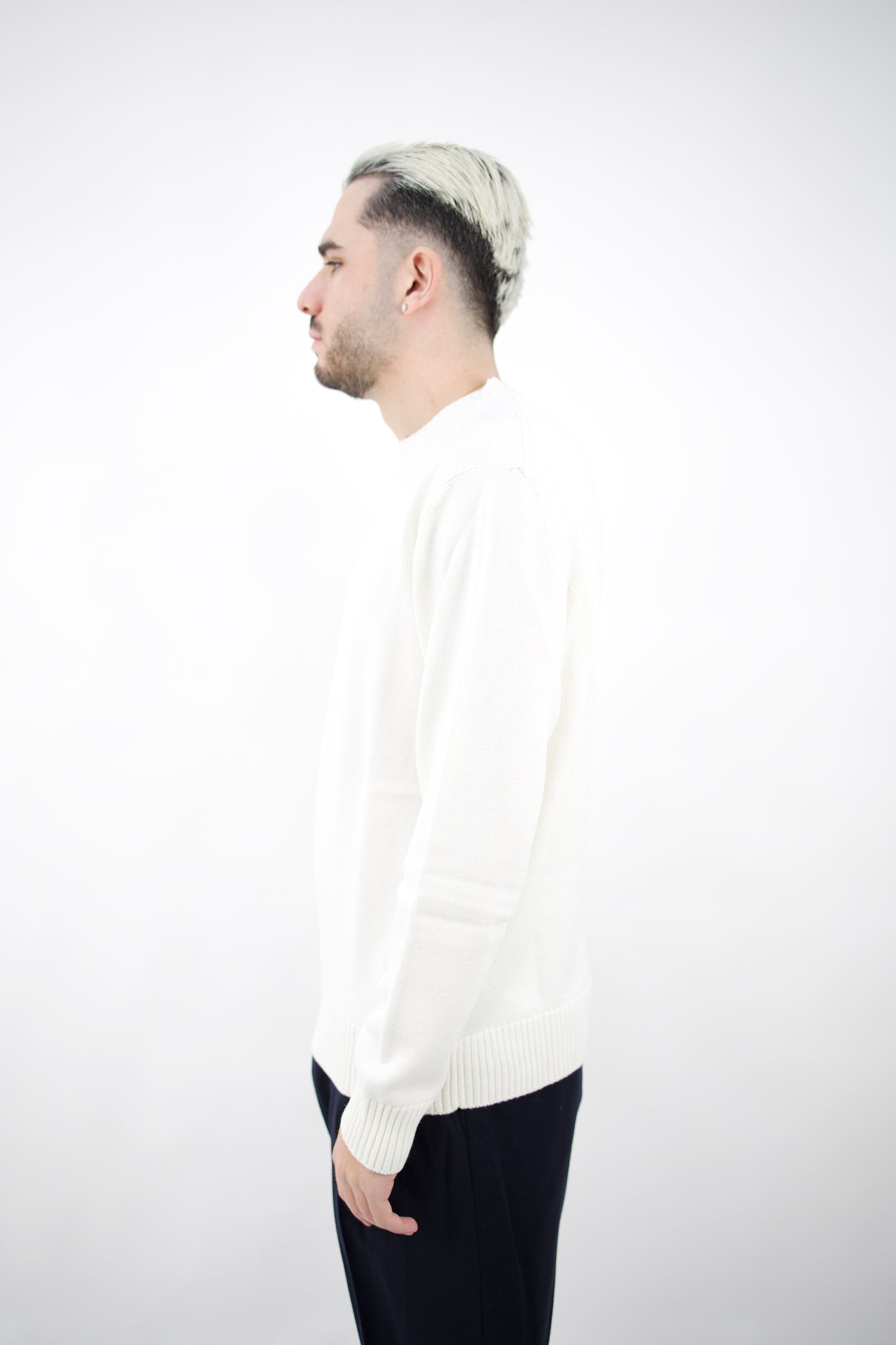 MAGLIA GIROCOLLO IN LANA PANNA 2561090/28R Altea