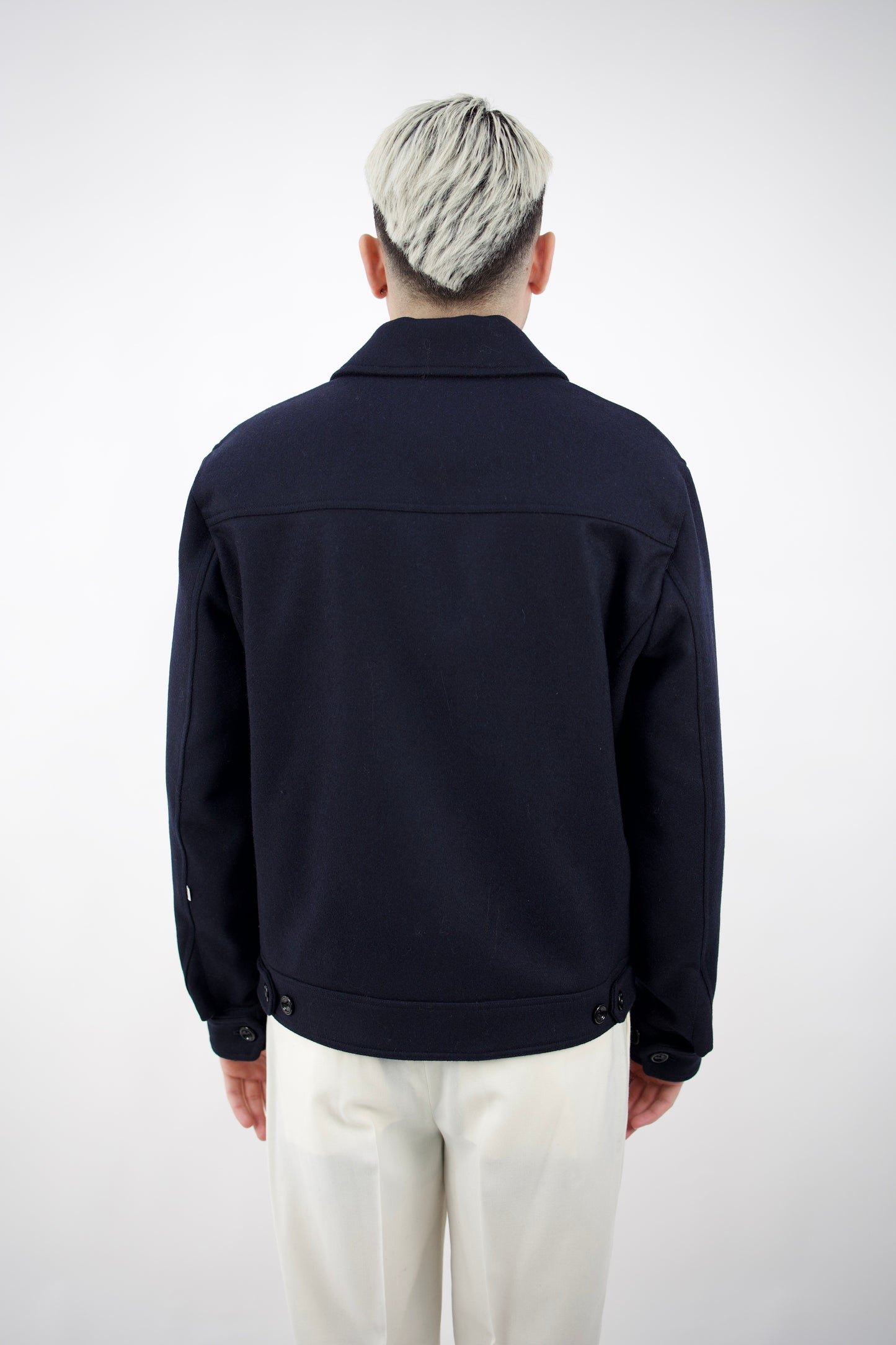 GIACCA CAMICIA IN LANA BLU YUMA/2K142 FW25 0001 New York Resident