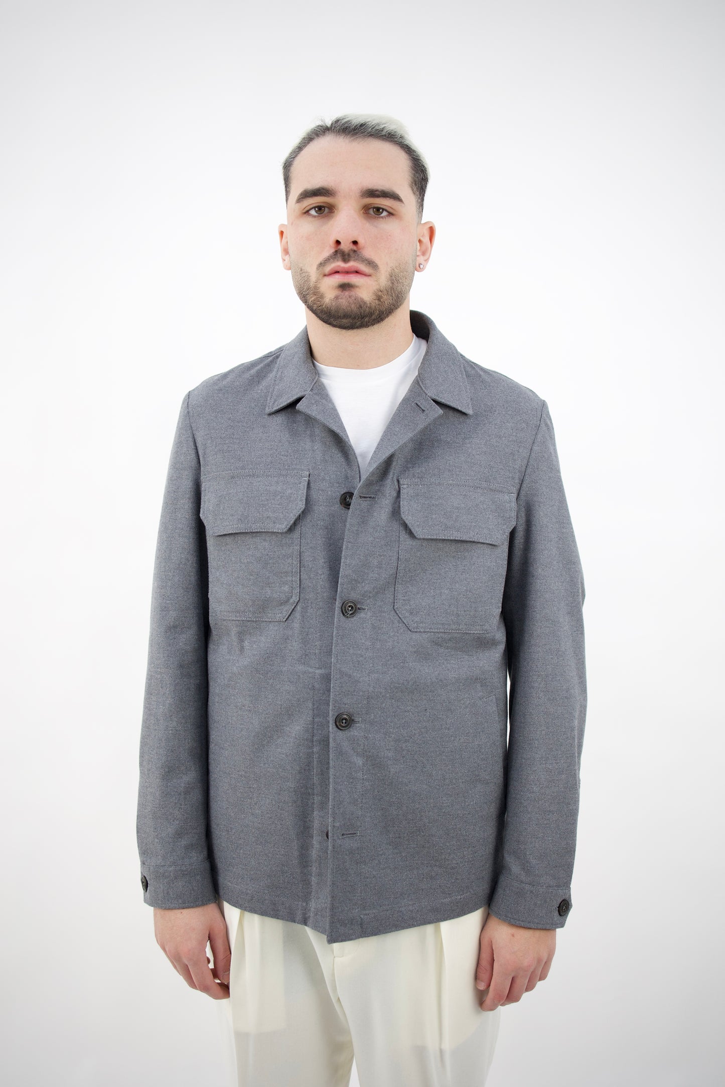 OVERSHIRT GRIGIO 54518/4 2890 L.B.M.