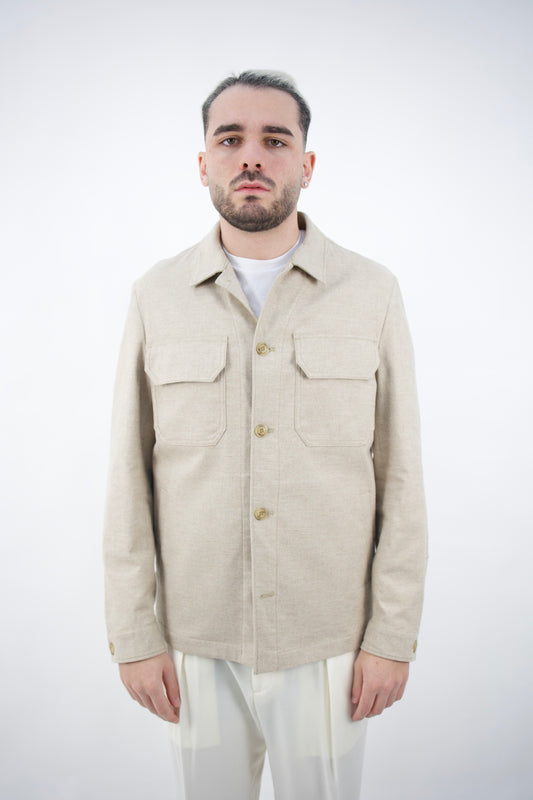 OVERSHIRT BEIGE 54518/2 2890 L.B.M.