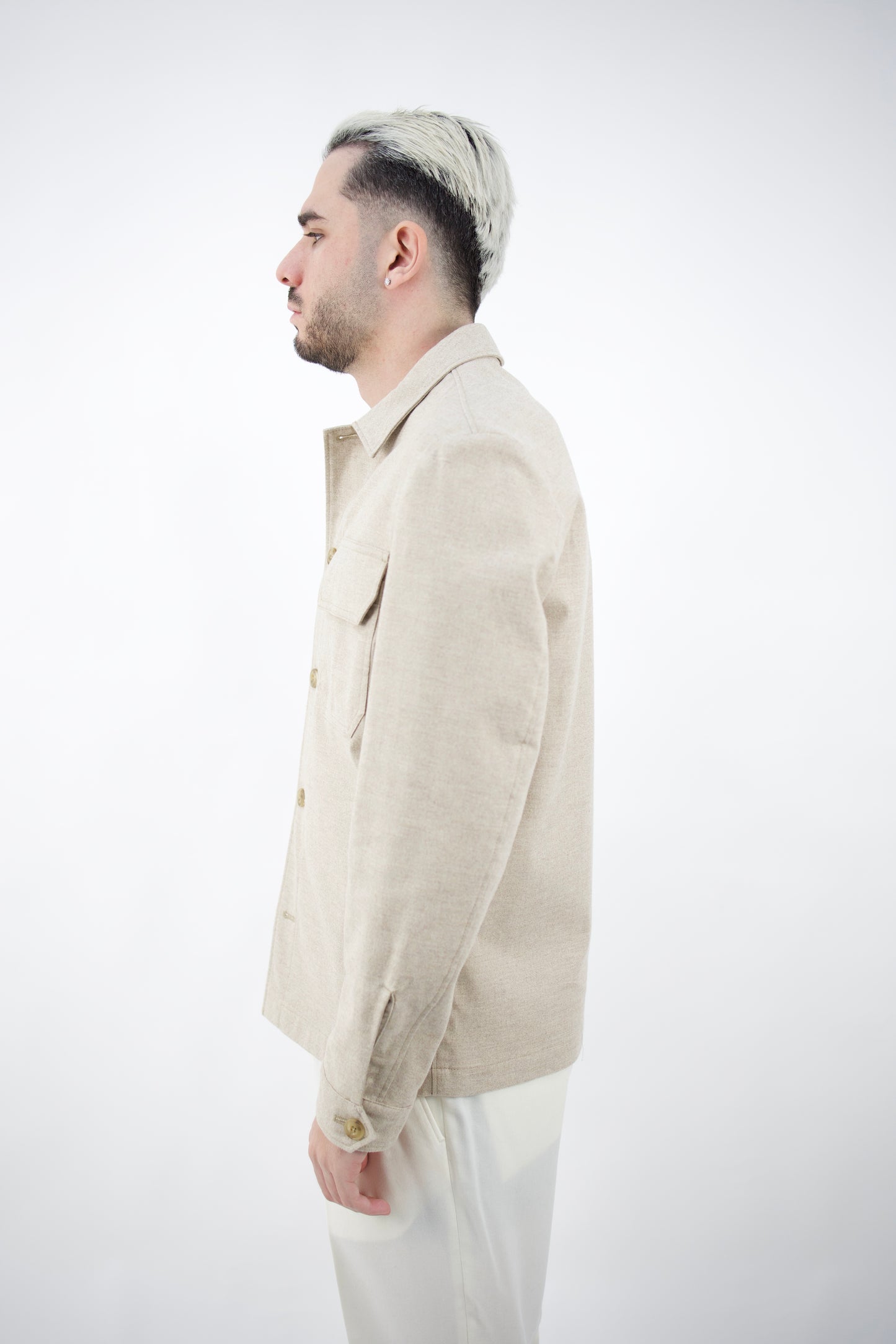 OVERSHIRT BEIGE 54518/2 2890 L.B.M.