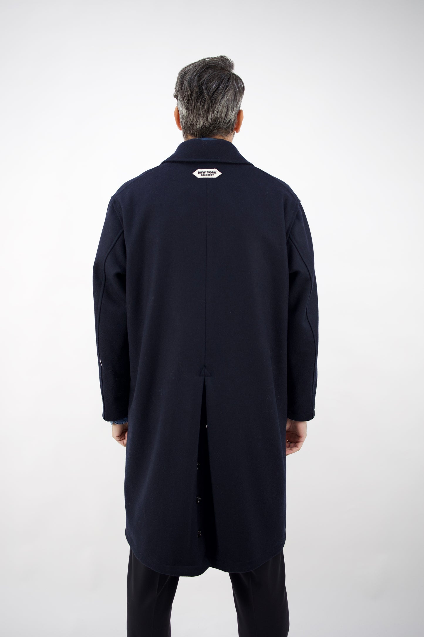 CAPPOTTO IN LANA BLU SANDIEGO/2K142 New York Resident