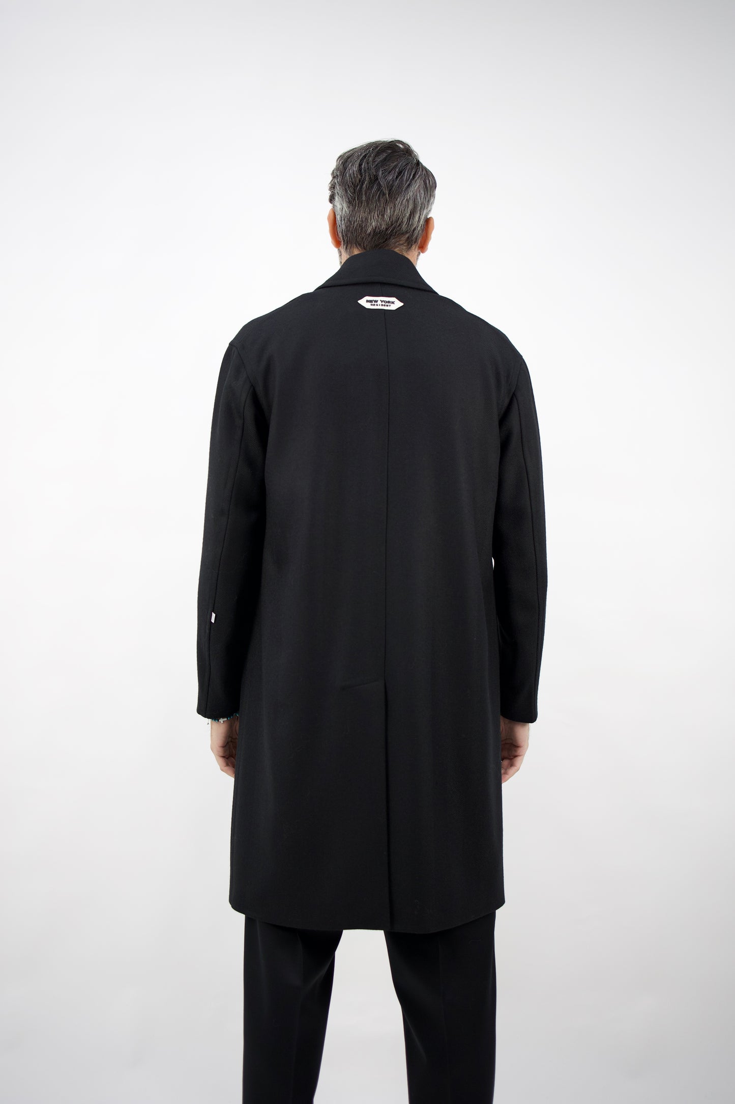 CAPPOTTO IN LANA NERO SEATTLE/2K106F25 New York Resident