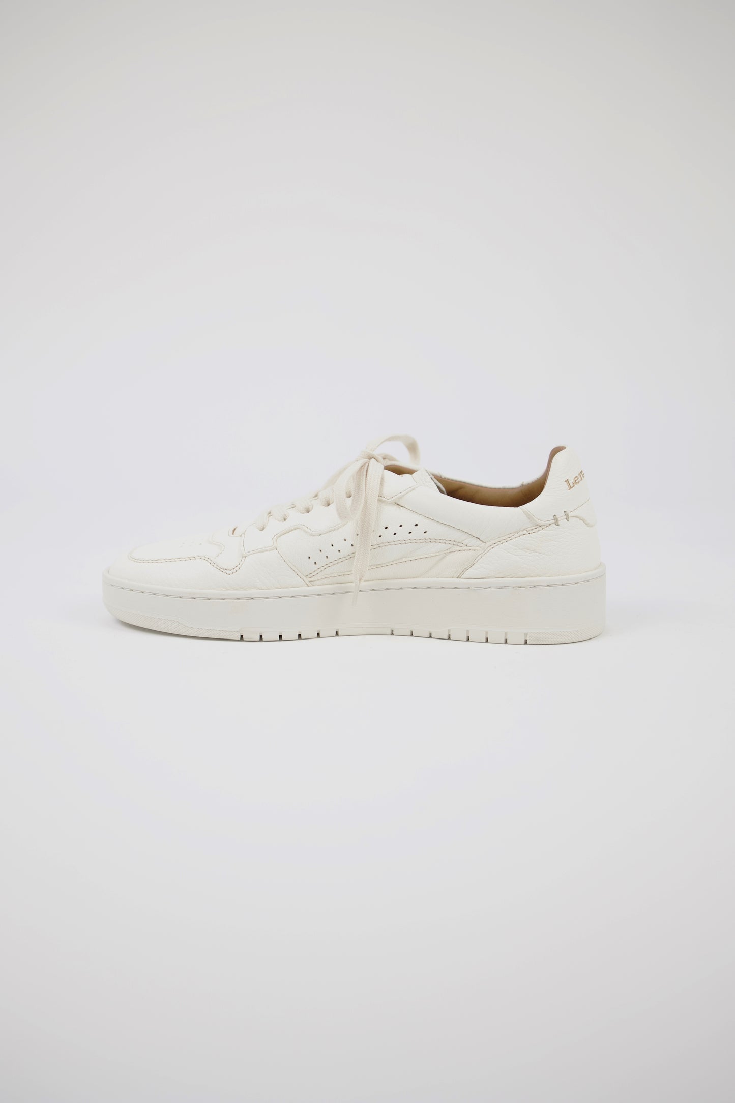SNEAKERS PELLE DI CERVO BURRO HB01A LEMARGO