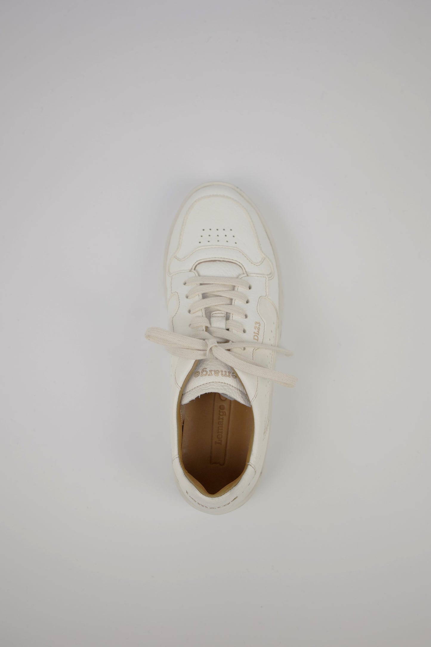 SNEAKERS PELLE DI CERVO BURRO HB01A LEMARGO