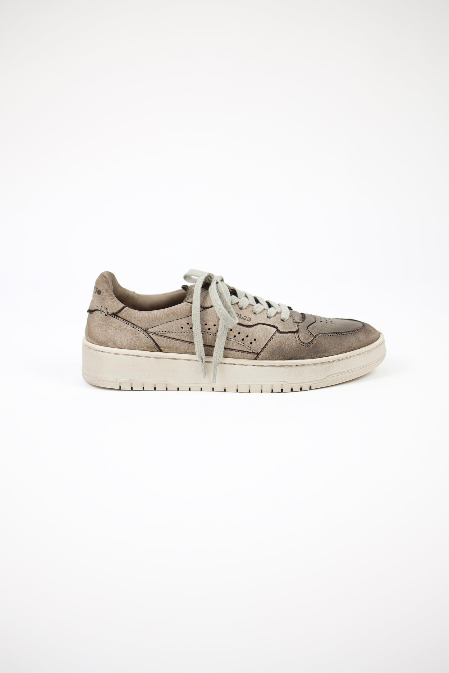 SNEAKERS PELLE LAVATO GRIGIO HB01A IENA LEMARGO