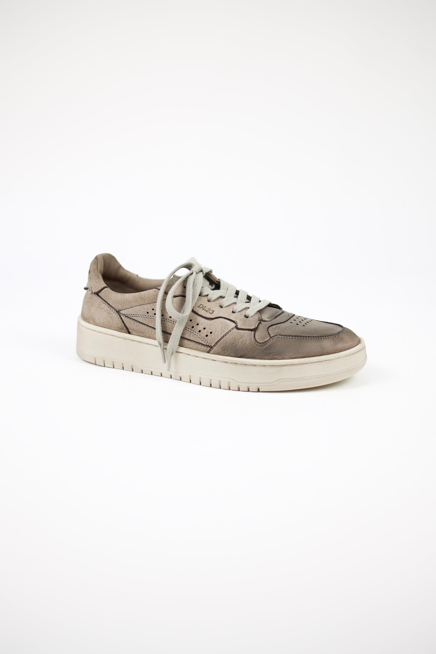 SNEAKERS PELLE LAVATO GRIGIO HB01A IENA LEMARGO