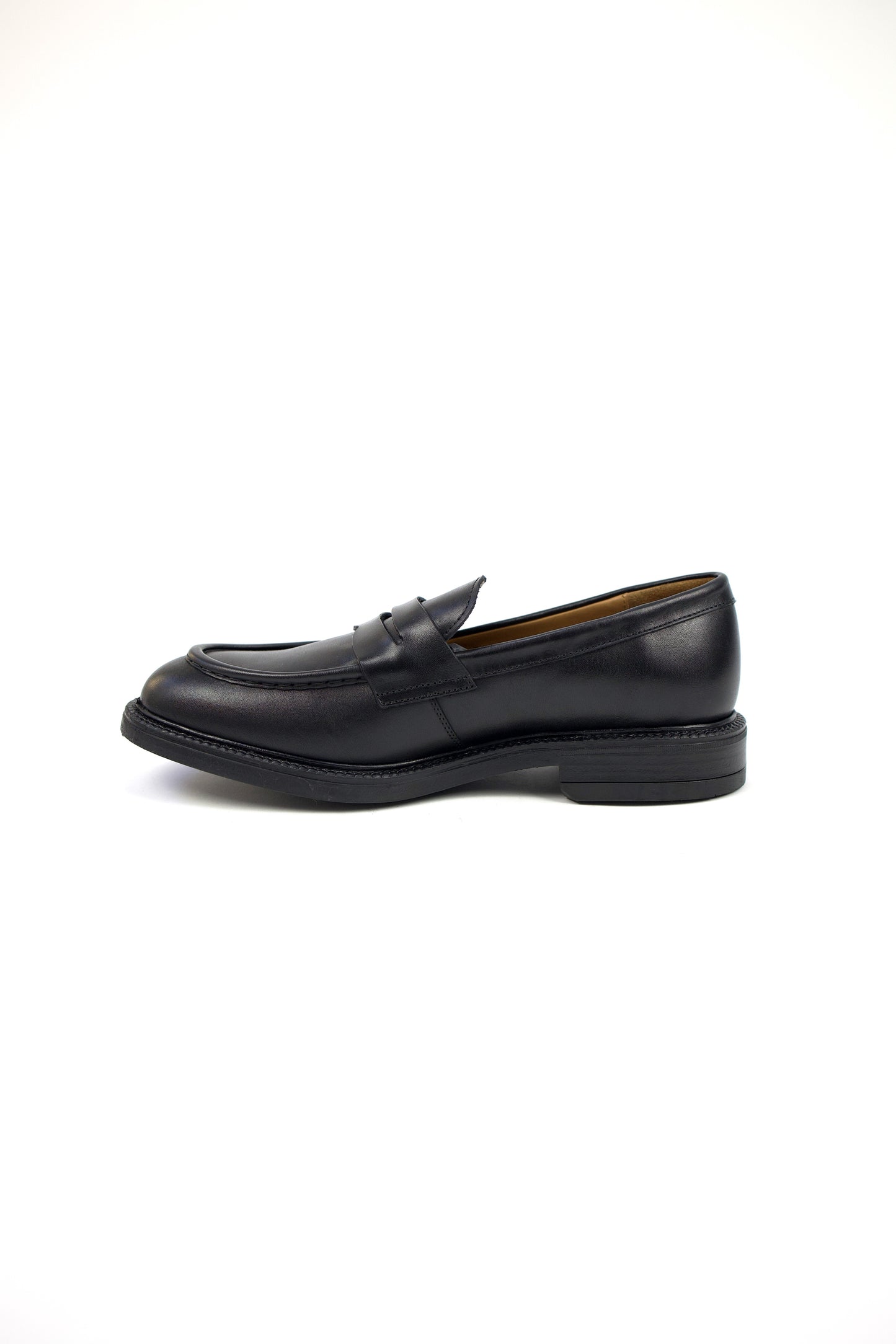 MOCASSINO IN PELLE NERO 68045 Alexander Hotto