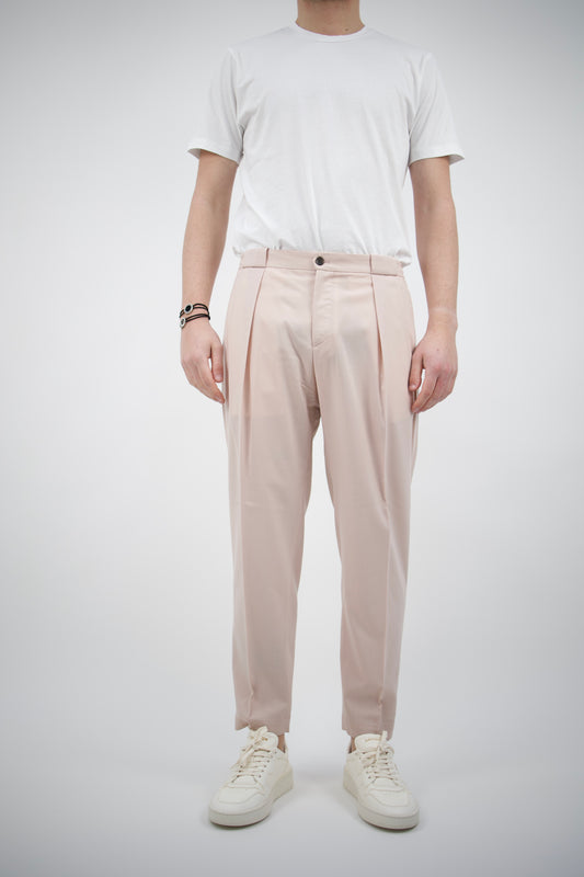 PANTALONE PORCELLANA PORTOBELLOSQD 325082 019 Quattro decimi BY Briglia