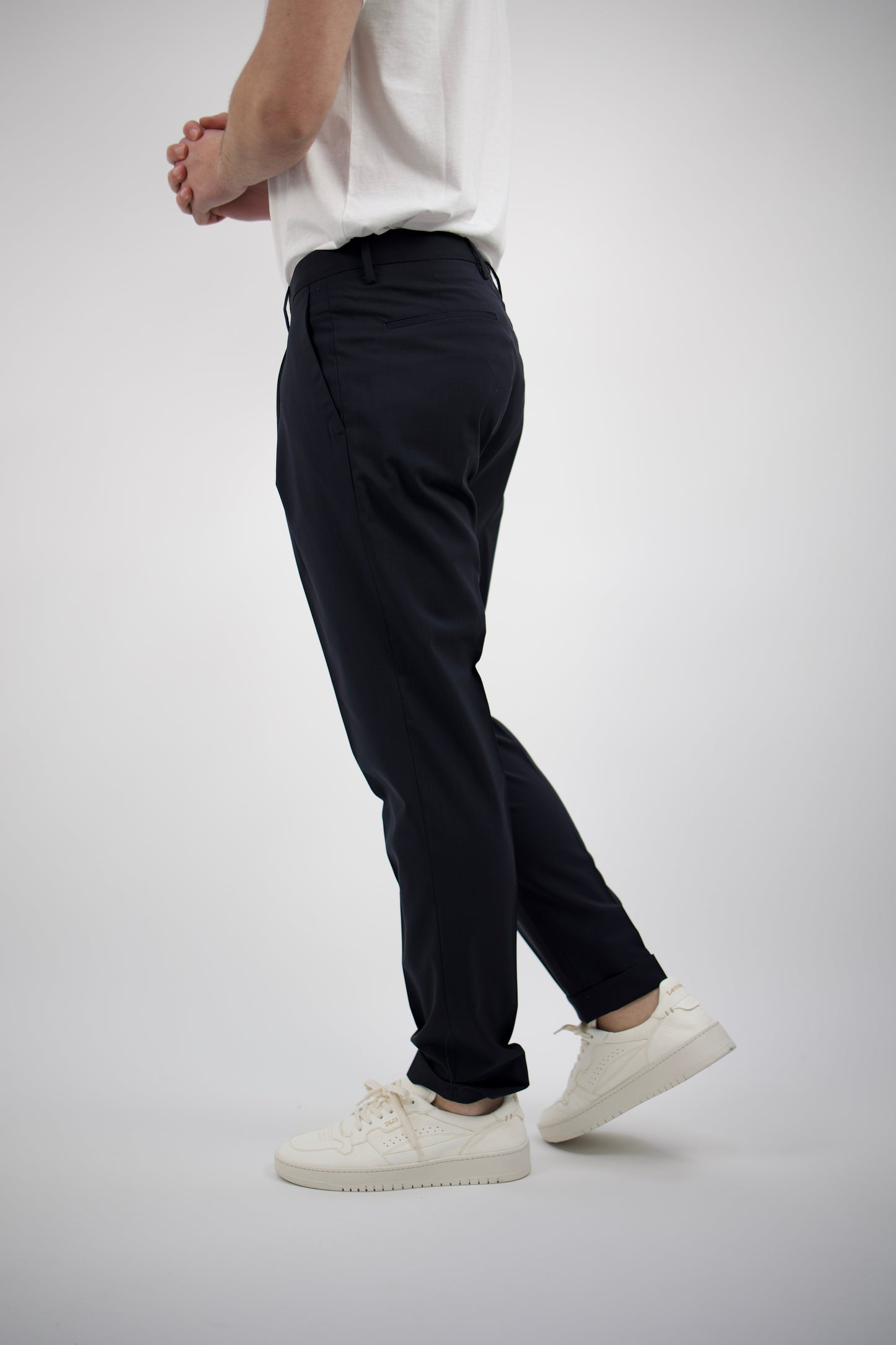 PANTALONE NAVY TIBERIOSQD 325082 011 Quattro decimi BY Briglia
