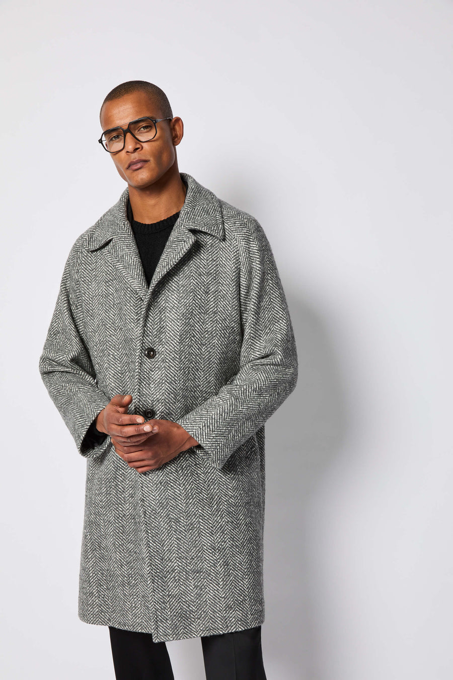 CAPPOTTO MONOPETTO GRIGIO 57512/1 7494 L.B.M.