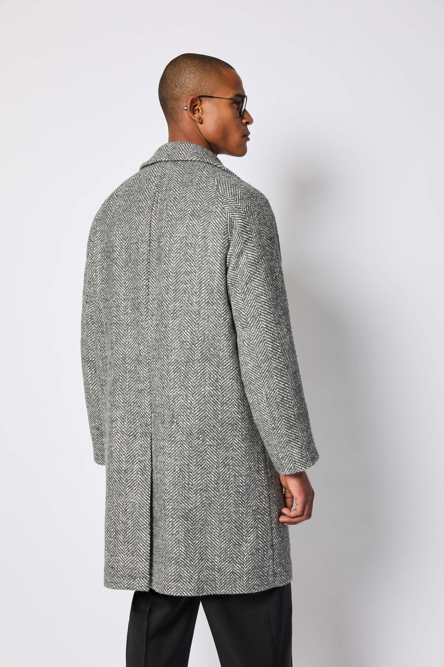 CAPPOTTO MONOPETTO GRIGIO 57512/1 7494 L.B.M.