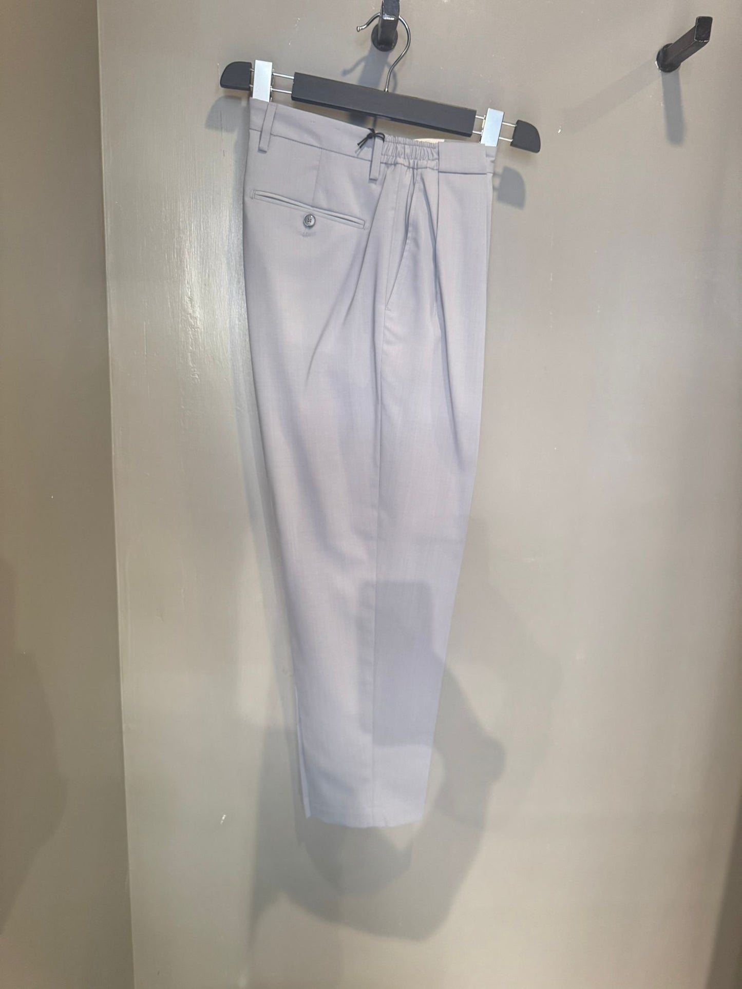 PANTALONE GRIGIO PERLA PORTOBELLOSQD 325082 140 Quattro decimi BY Briglia
