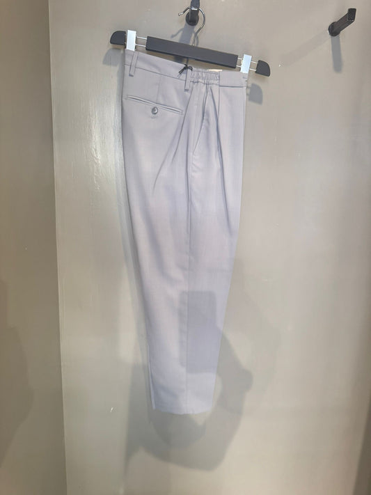 PANTALONE GRIGIO PERLA PORTOBELLOSQD 325082 140 Quattro decimi BY Briglia