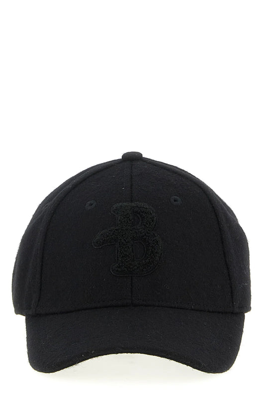 CAPPELLINO LOGO CON VISIERA  BLACK BALLANTYNE