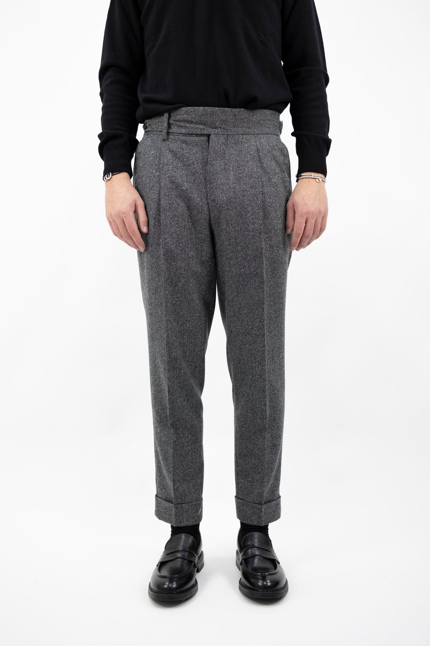 PANTALONE IN LANA SALE E PEPE 53506/2 8365 Luigi Bianchi