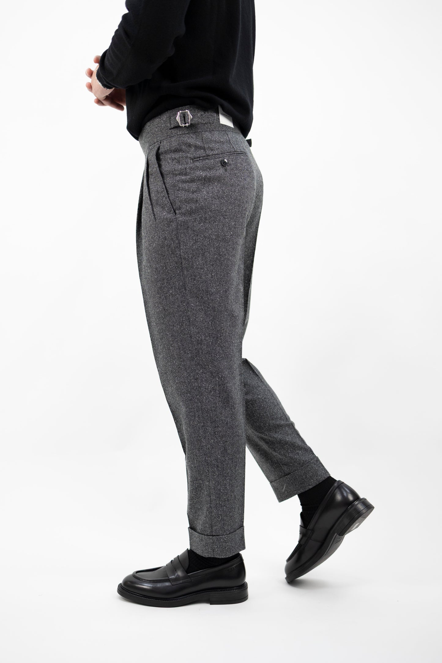 PANTALONE IN LANA SALE E PEPE 53506/2 8365 Luigi Bianchi