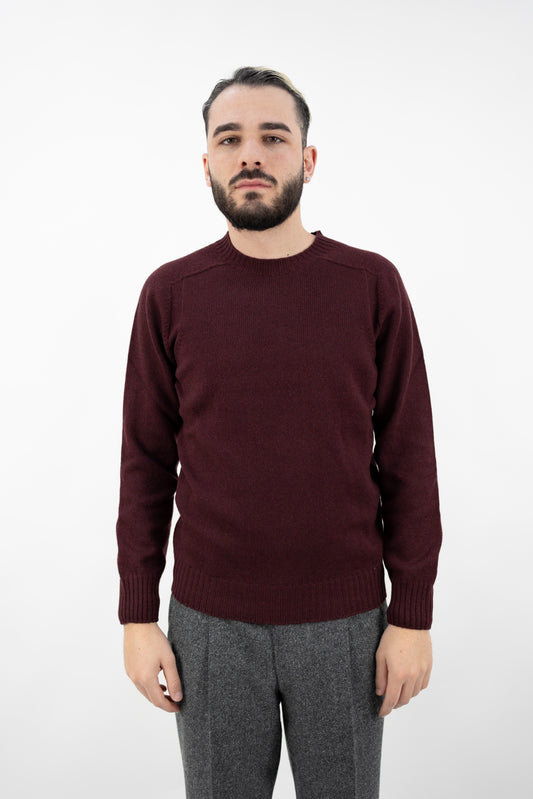 GIROCOLLO IN LANA BORDEAUX 24157/25024 297 GRAN SASSO