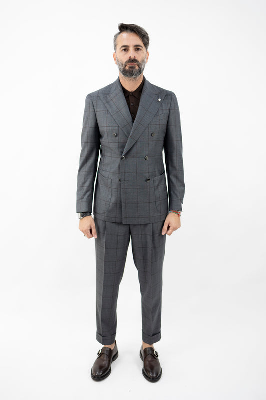 ABITO SARTORIALE MOTIVO PRINCIPE DI GALLES 53567/1 Luigi Bianchi