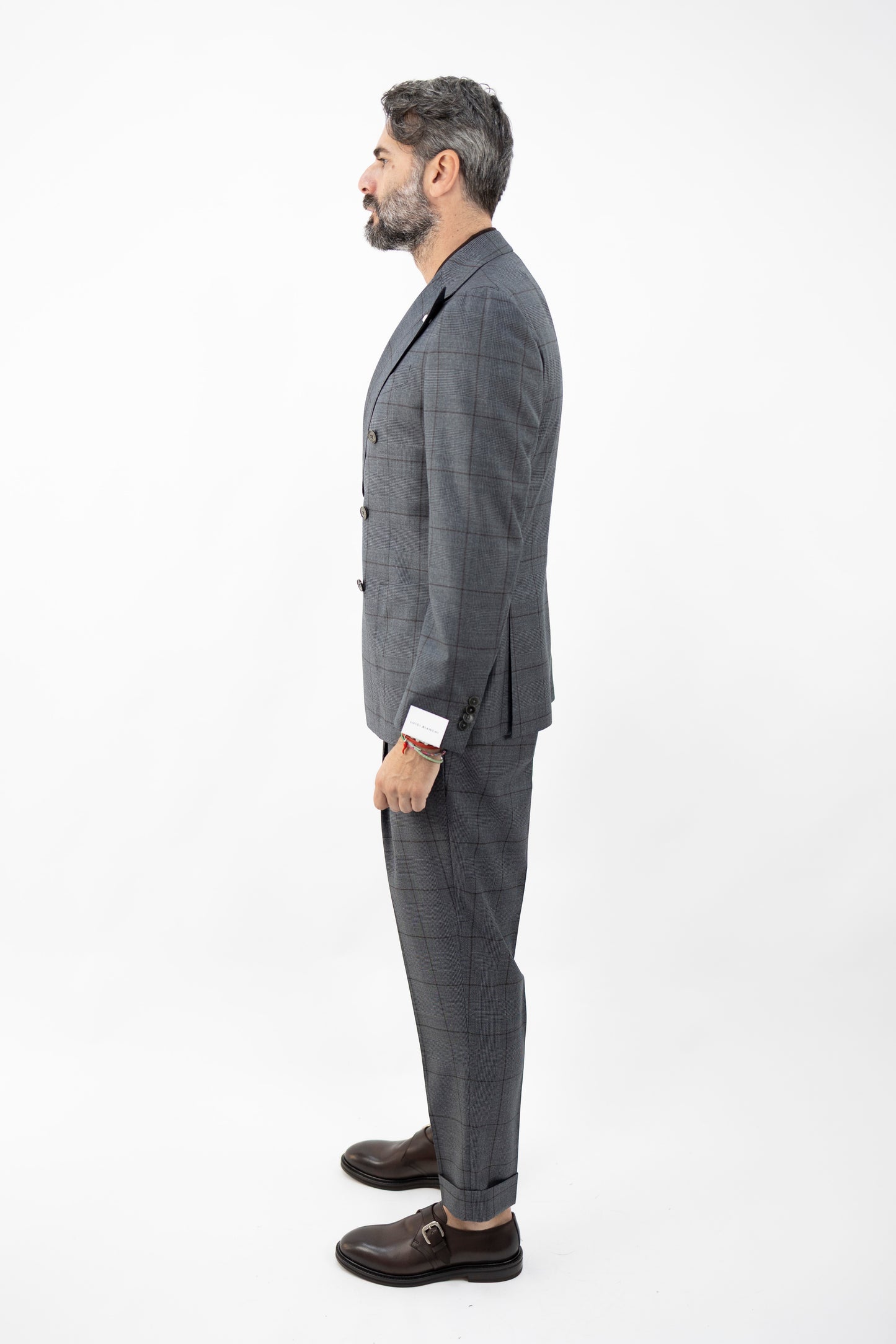 ABITO SARTORIALE MOTIVO PRINCIPE DI GALLES 53567/1 Luigi Bianchi