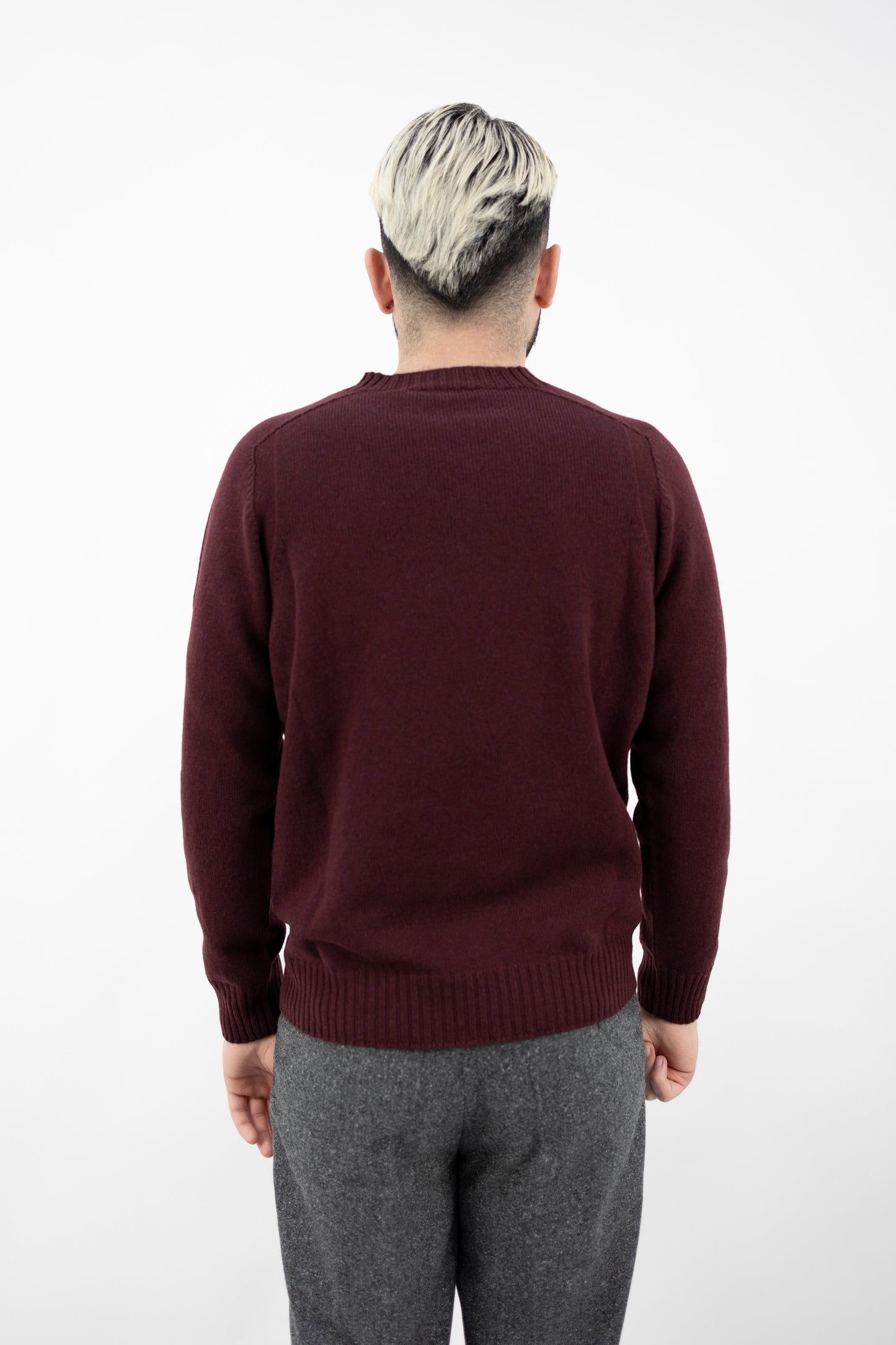 GIROCOLLO IN LANA BORDEAUX 24157/25024 297 GRAN SASSO