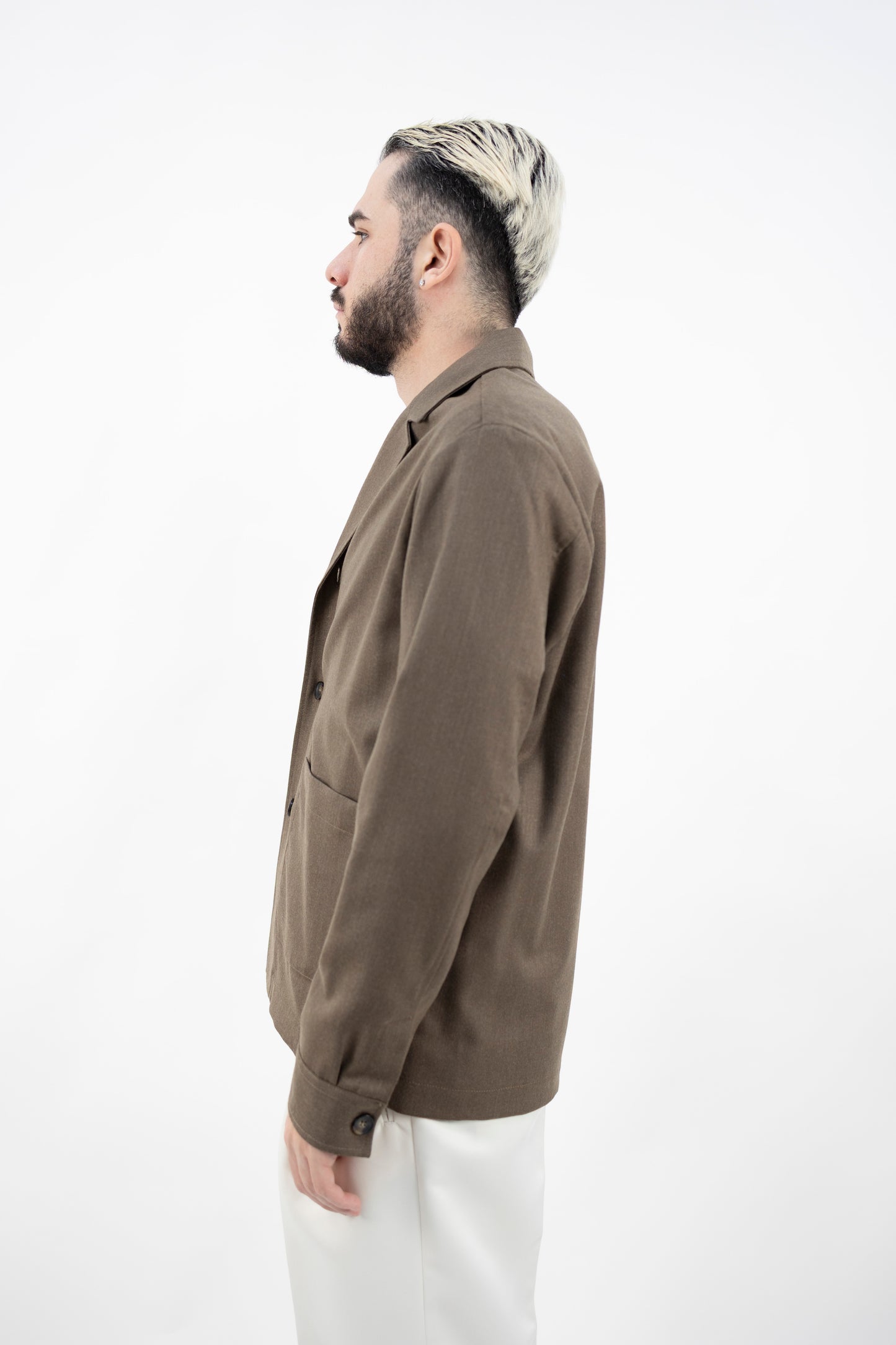 OVERJACKET MARRONE SRYTMKGUR1 Tintoria Mattei 954