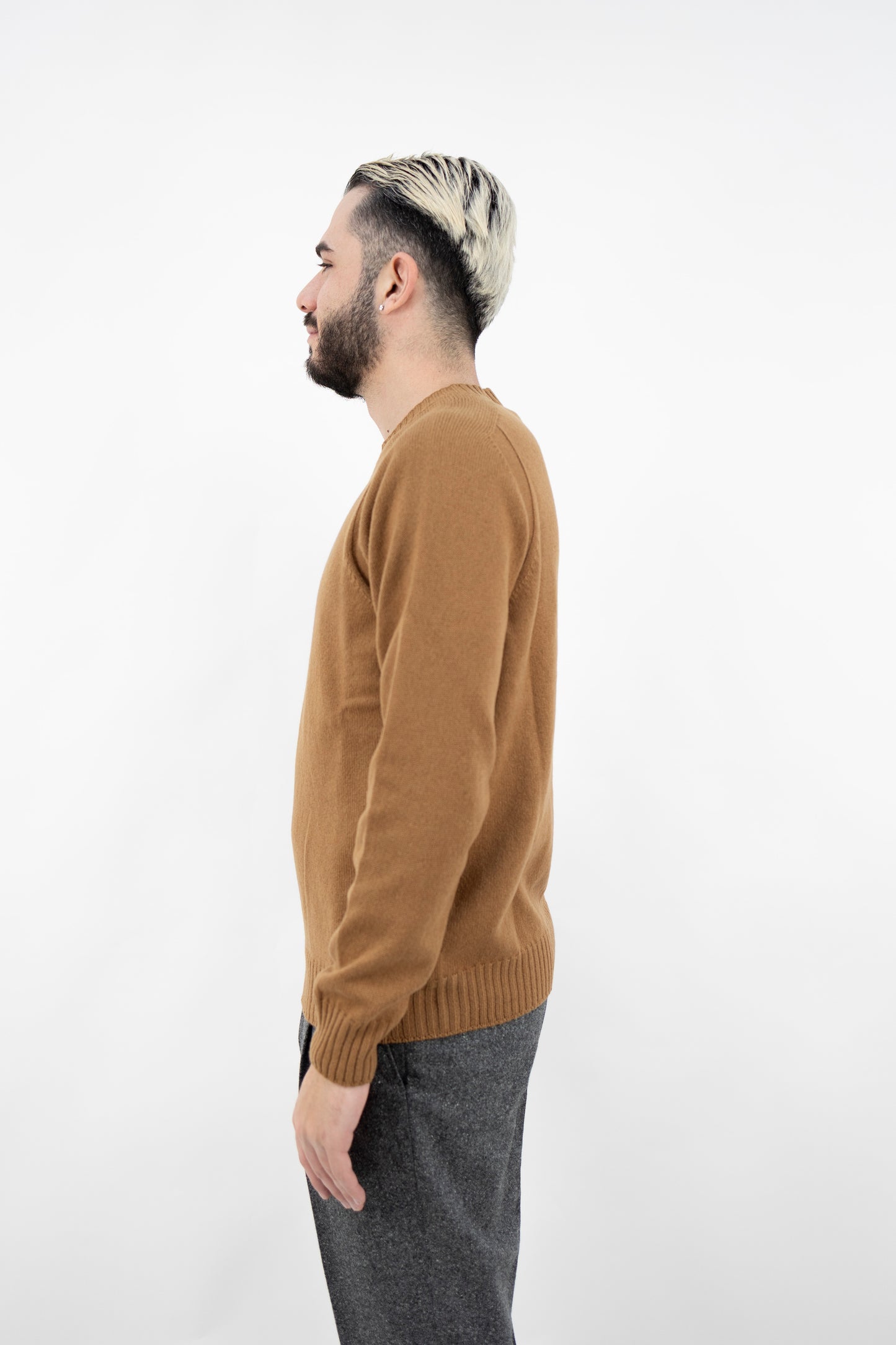 GIROCOLLO IN LANA CAMMELLO 24157/25024 149 GRAN SASSO