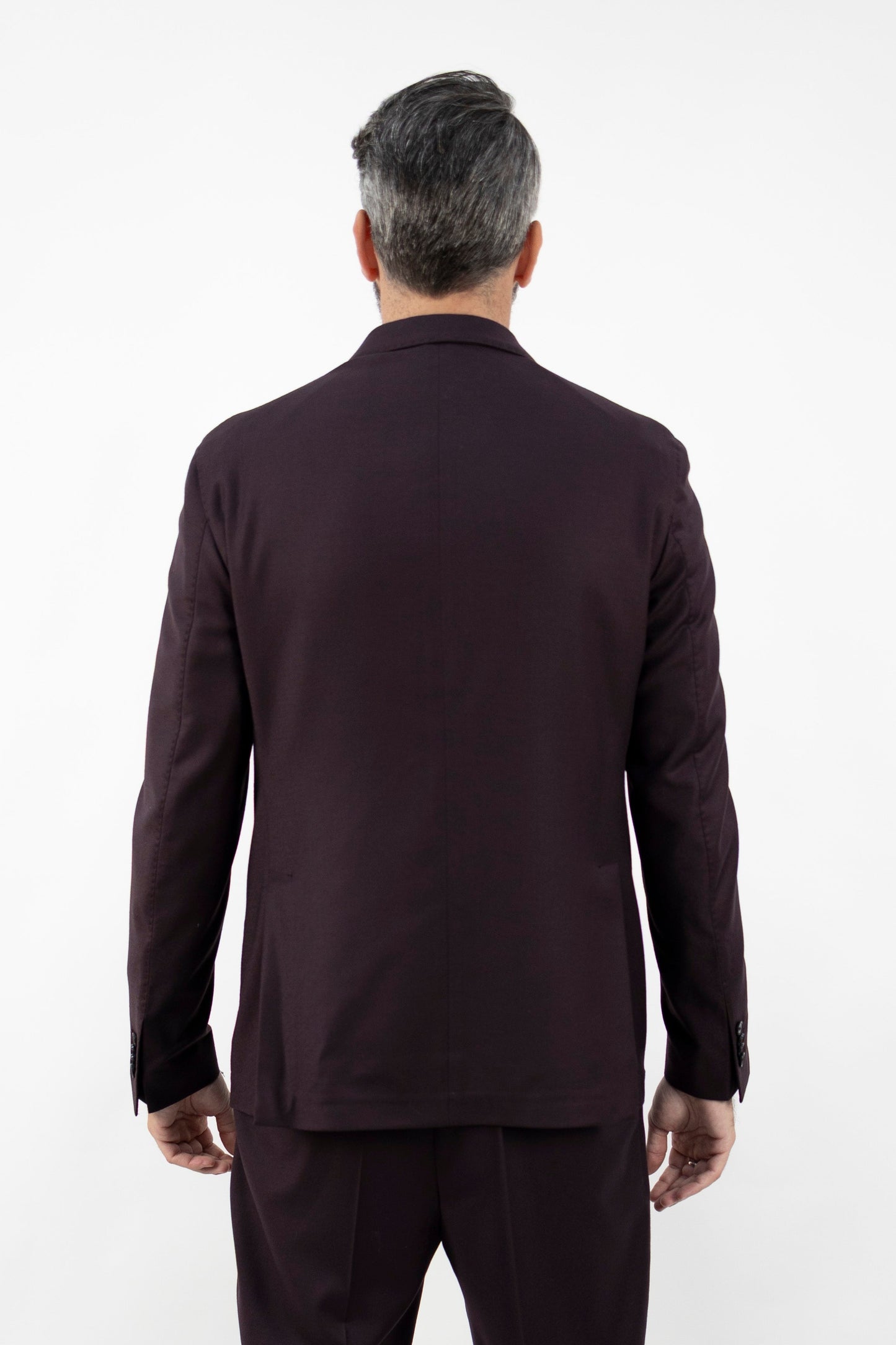 GIACCA TOM IN LANA BORDEAUX 54513/1 2686  L.B.M.