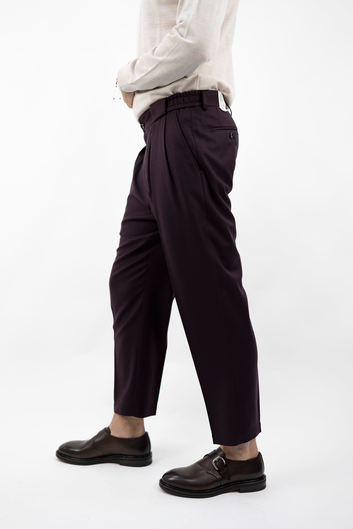 PANTALONE BORDEAUX CLARENCE 54513/1 8196  L.B.M.