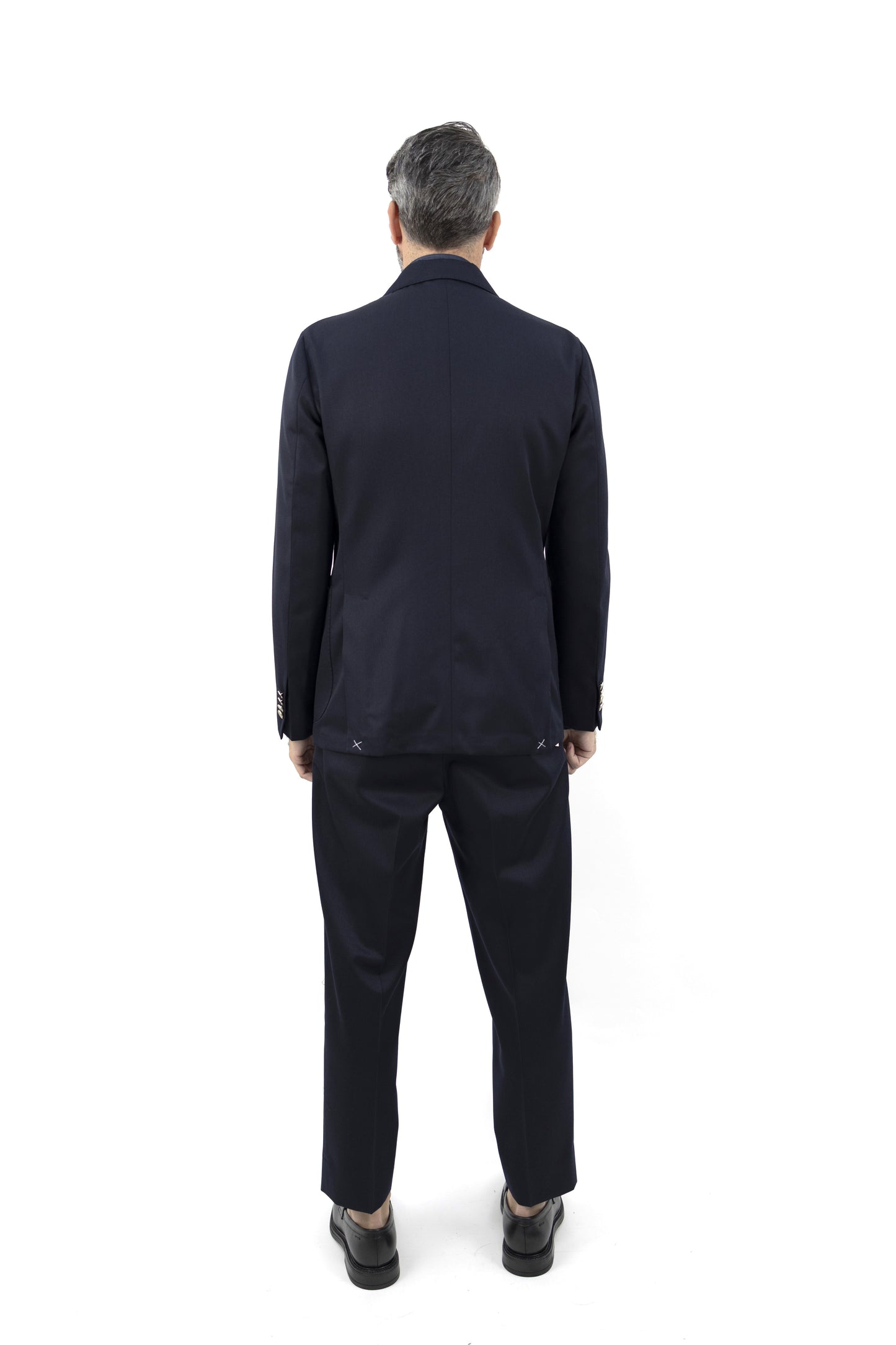 ABITO NAVY IN LANA BOLGHERIPOQD 400177B 011  Quattro decimi BY Briglia