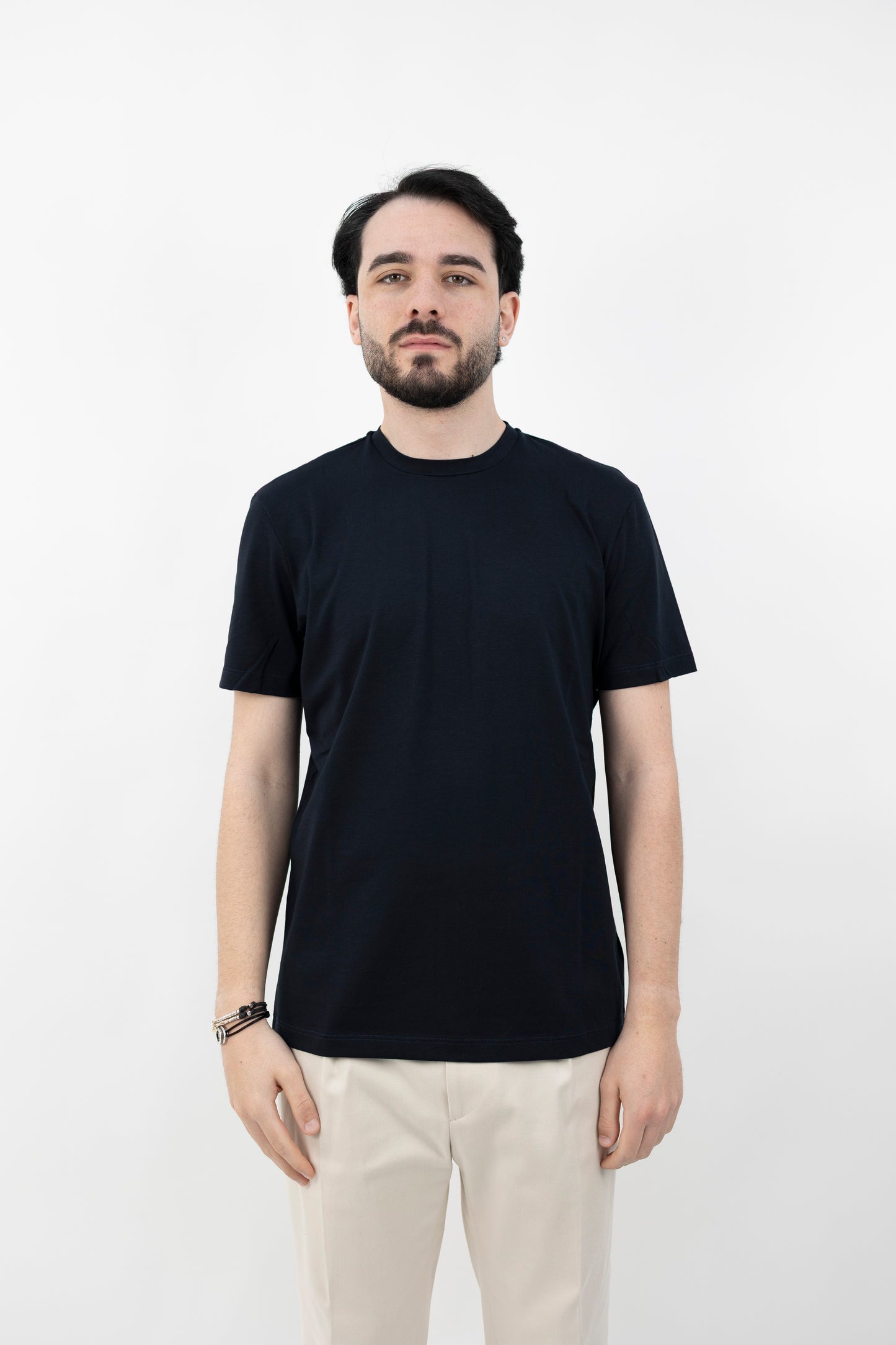 T-Shirt Cotone Jersey Light Blu - Maglieria - Altea