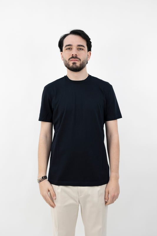 T-Shirt Cotone Jersey Light Blu - Maglieria - Altea