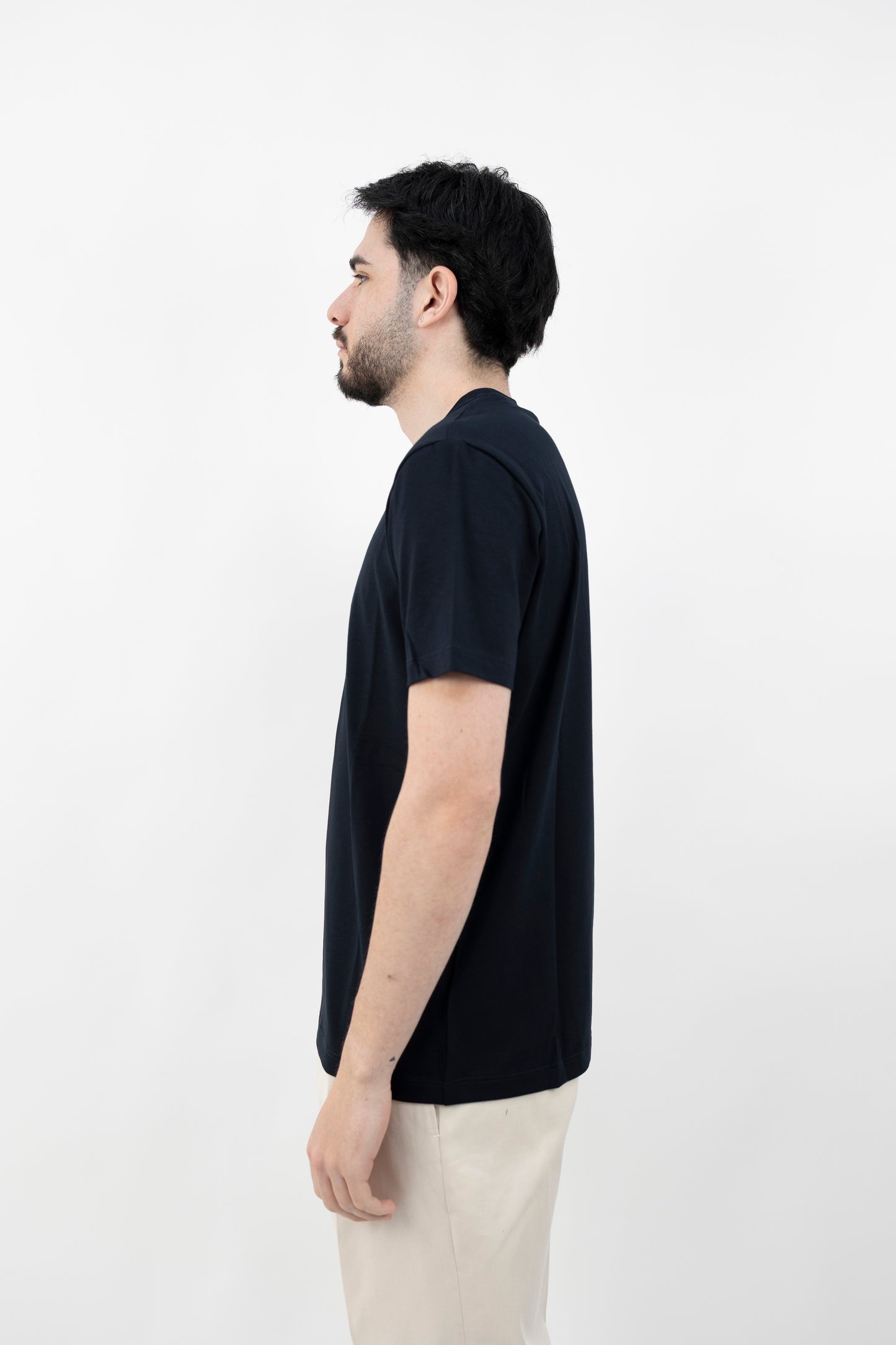 T-Shirt Cotone Jersey Light Blu - Maglieria - Altea