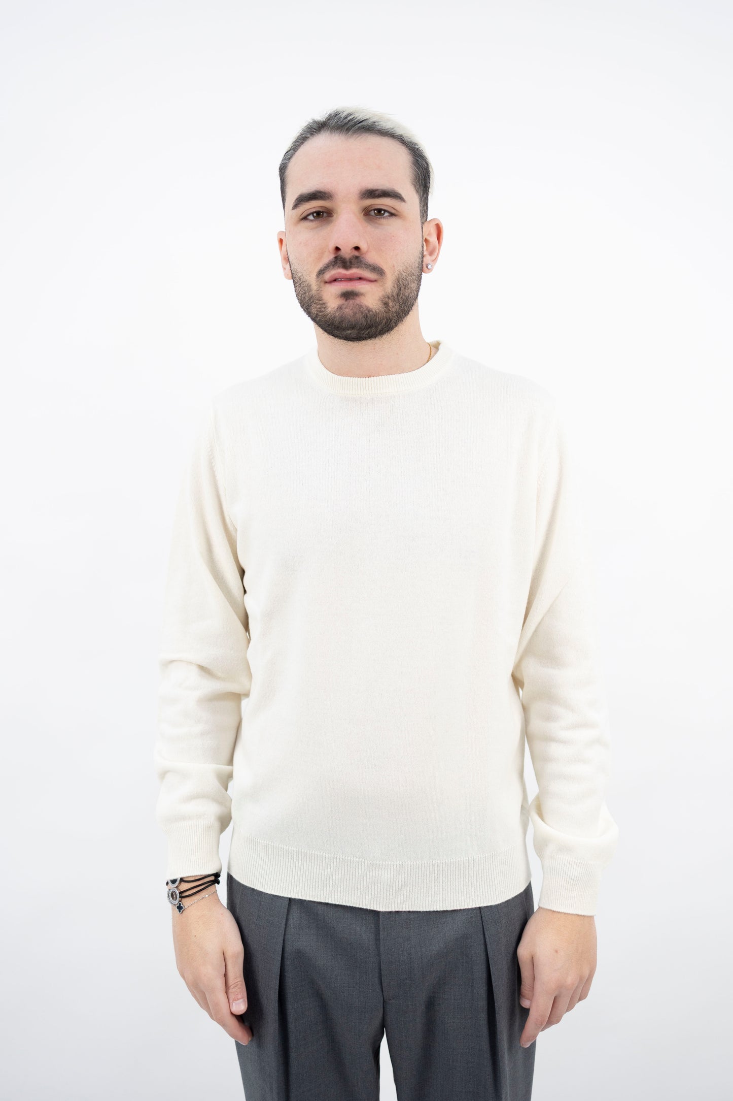 GIROCOLLO LANA&CASHMERE LATTE GC1ML WC12R 020 Filippo De Lurentiis