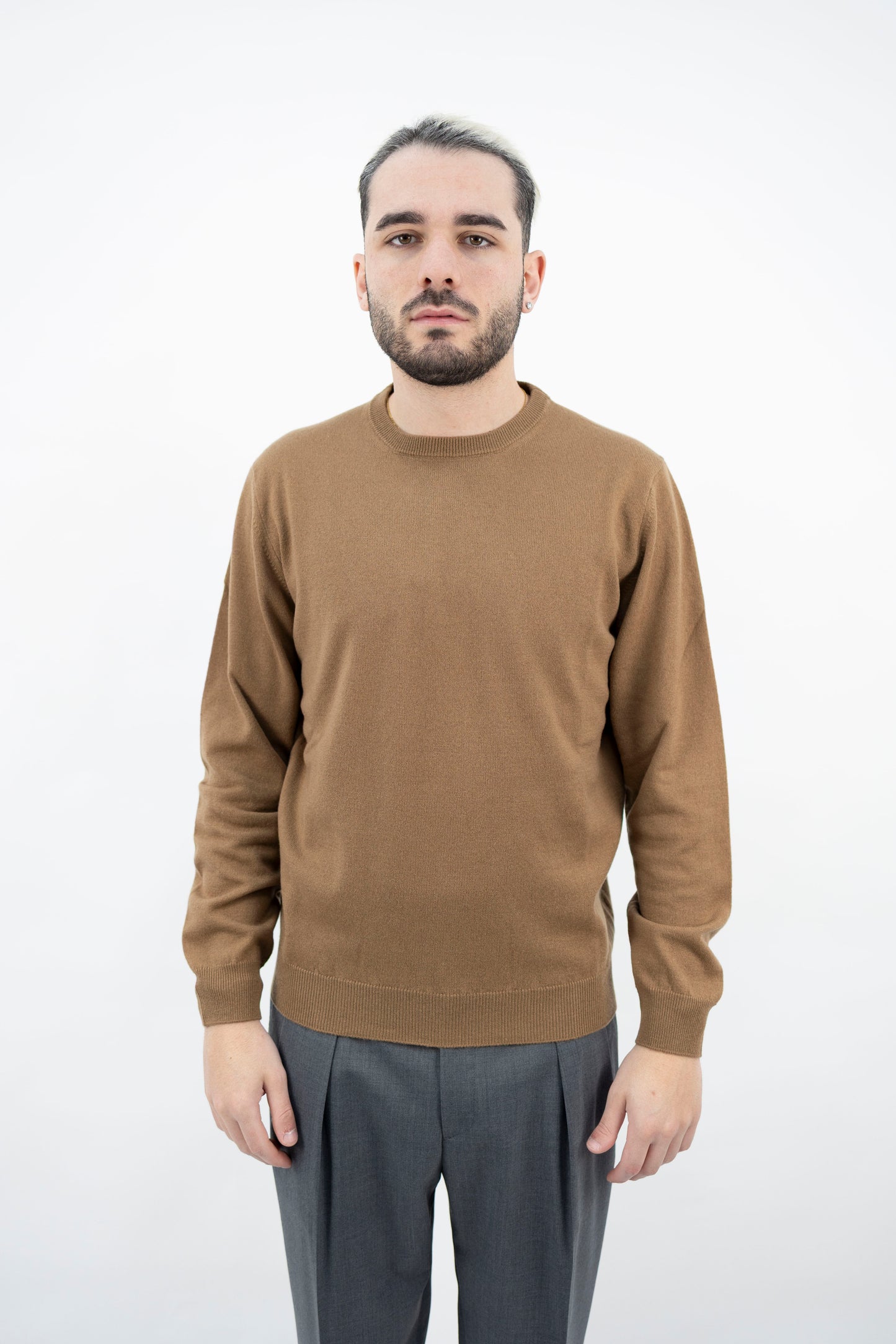 GIROCOLLO LANA&CASHMERE CAMMELLO GC1ML WC12R 050 Filippo De Lurentiis