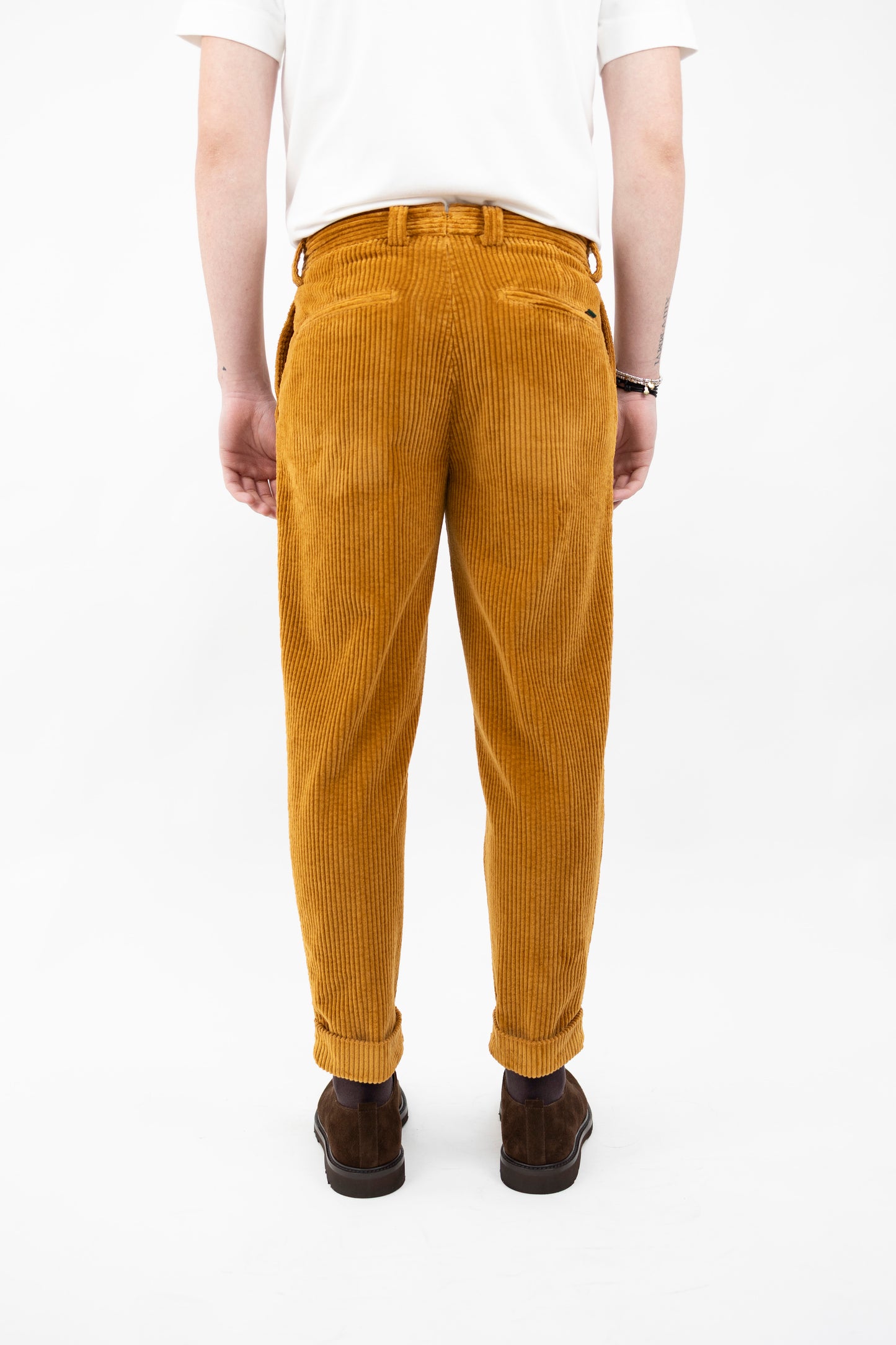 PANTALONE VELLUTO CHIAIABRONZO GD DV0001 405 BERWICH