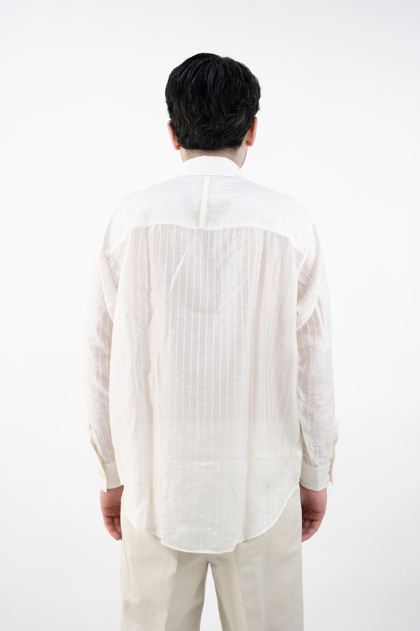 CAMICIA RIGHE SOTTILI 8K055 066 New York Resident