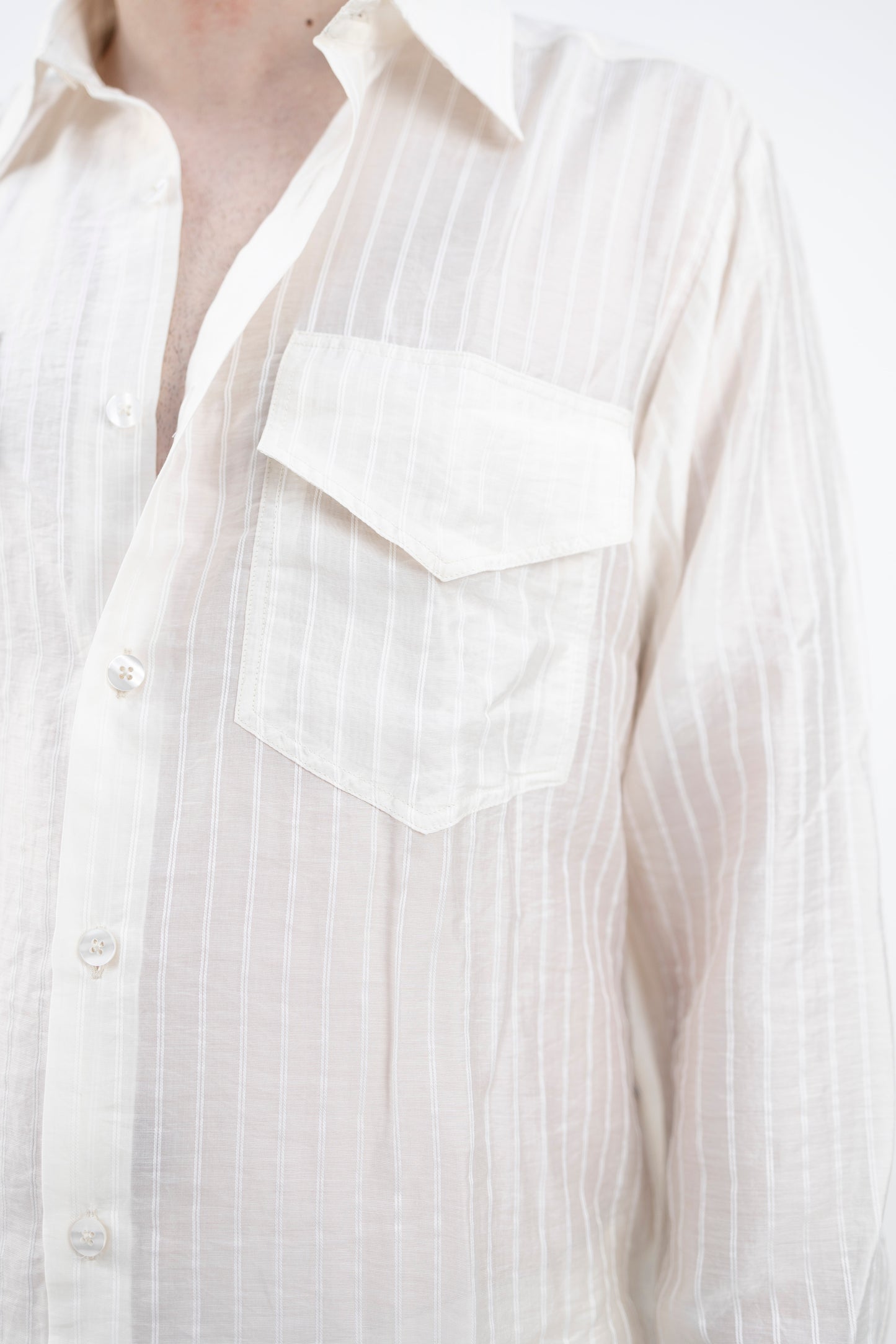 CAMICIA RIGHE SOTTILI 8K055 066 New York Resident