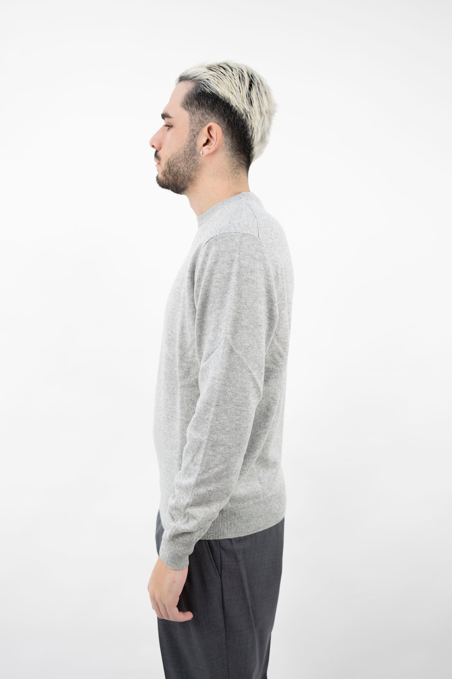 GIROCOLLO LANA&CASHMERE GRIGIO GC1ML WC12R 900 Filippo De Lurentiis