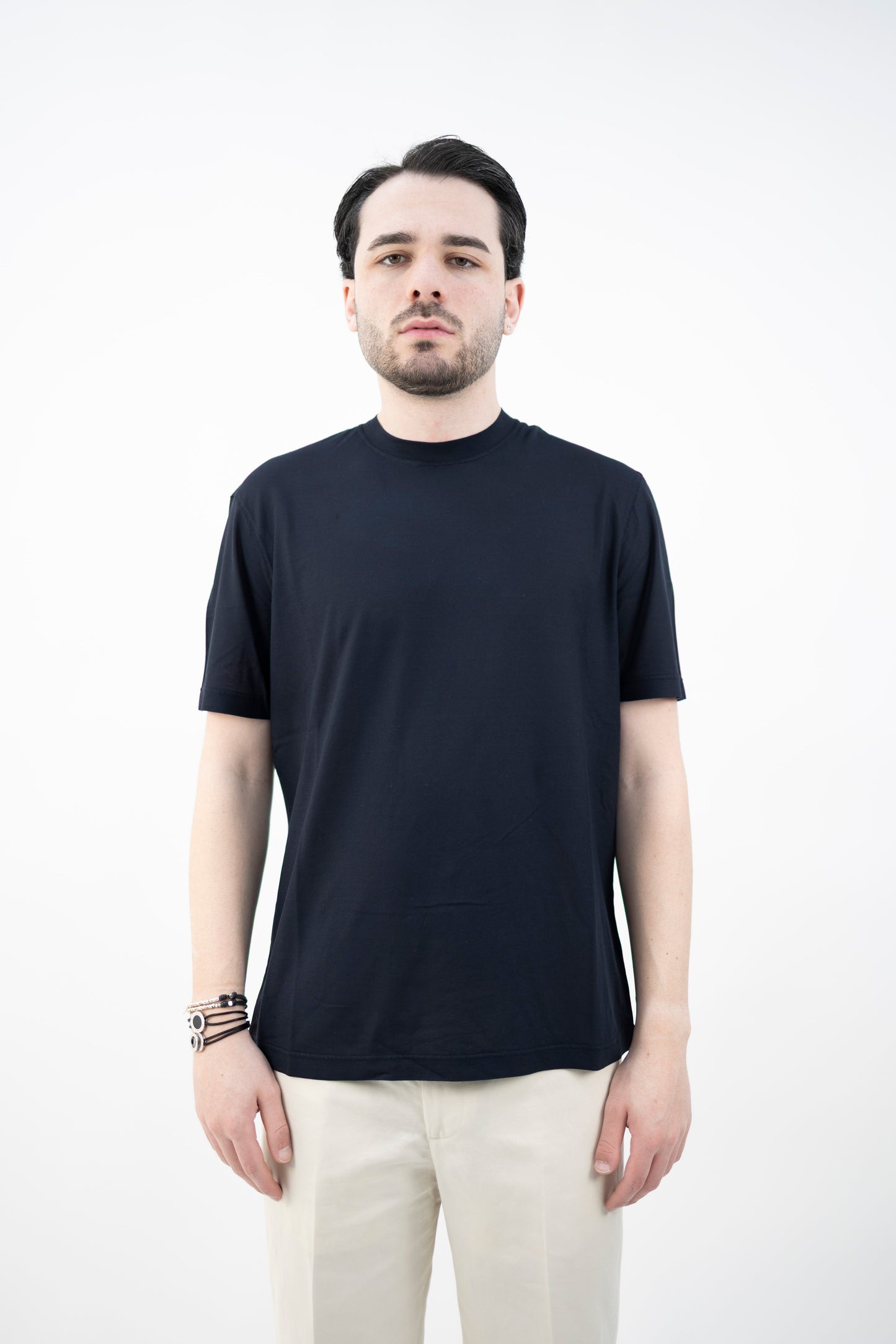 T-SHIRT TSMC/JCREPE BLU U890 Filippo De Lurentiis